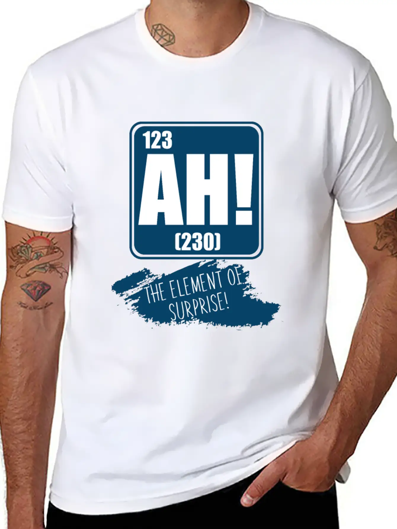 Ah! Unisex Short Sleeve Soft Cotton T-Shirt – Casual Everyday Wear