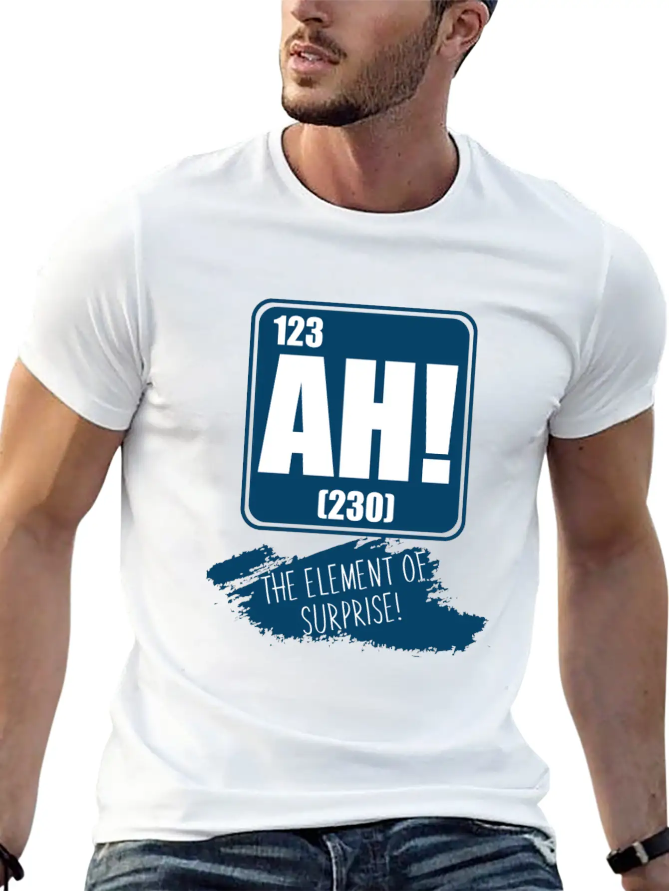 Ah! Unisex Short Sleeve Soft Cotton T-Shirt – Casual Everyday Wear