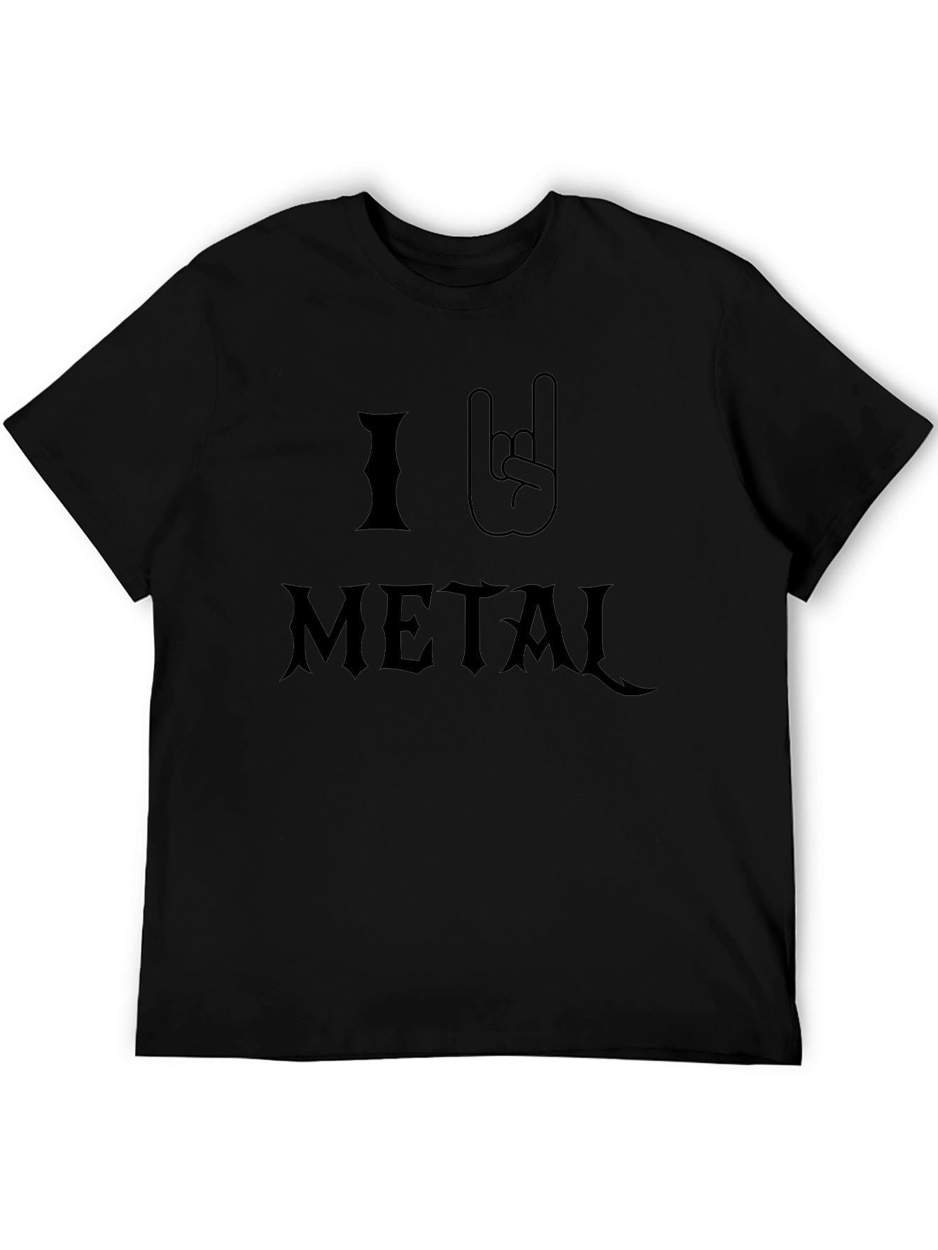 I Love Metal T-Shirt - Rock On!