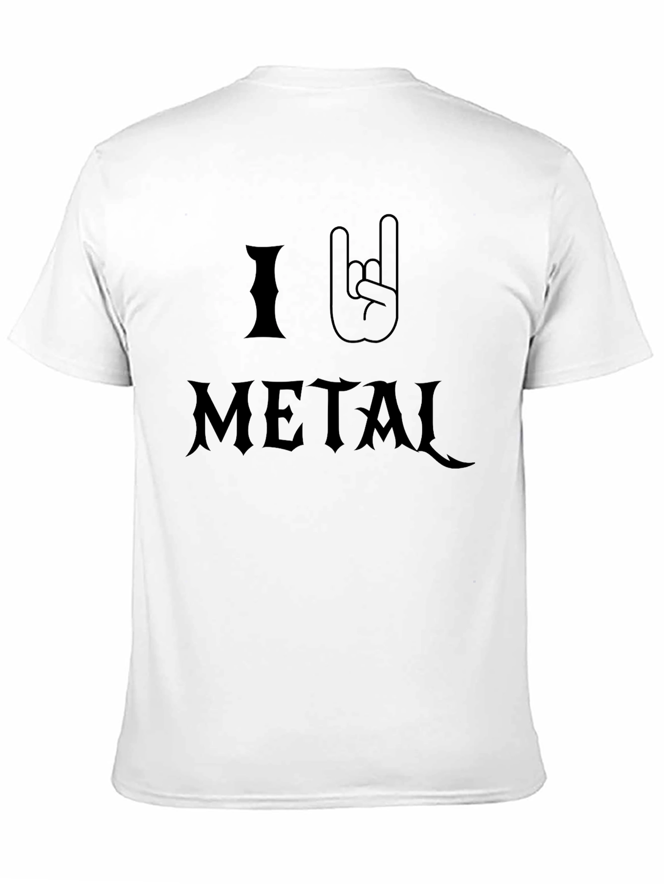 I Love Metal T-Shirt - Rock On!