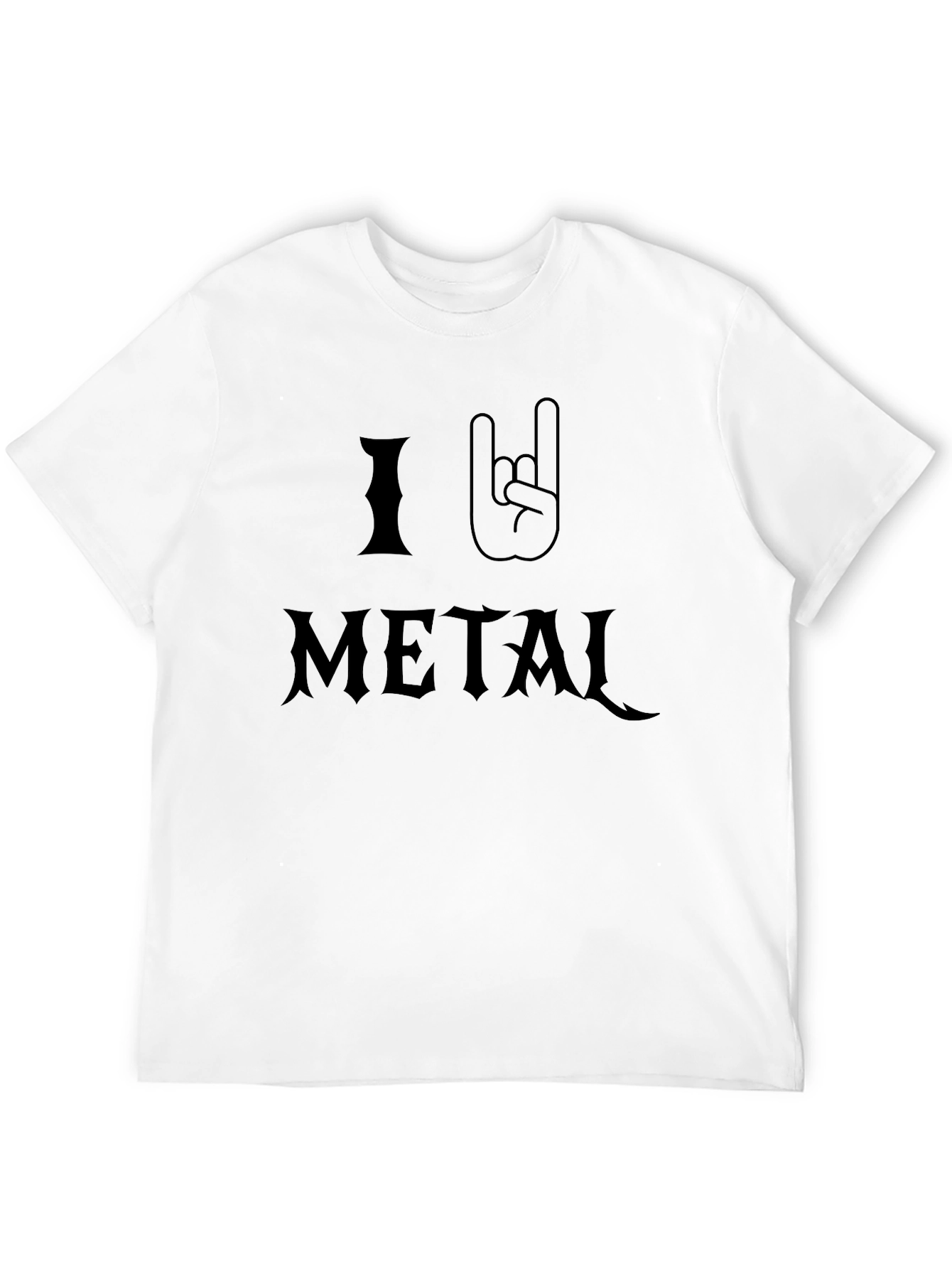 I Love Metal T-Shirt - Rock On!