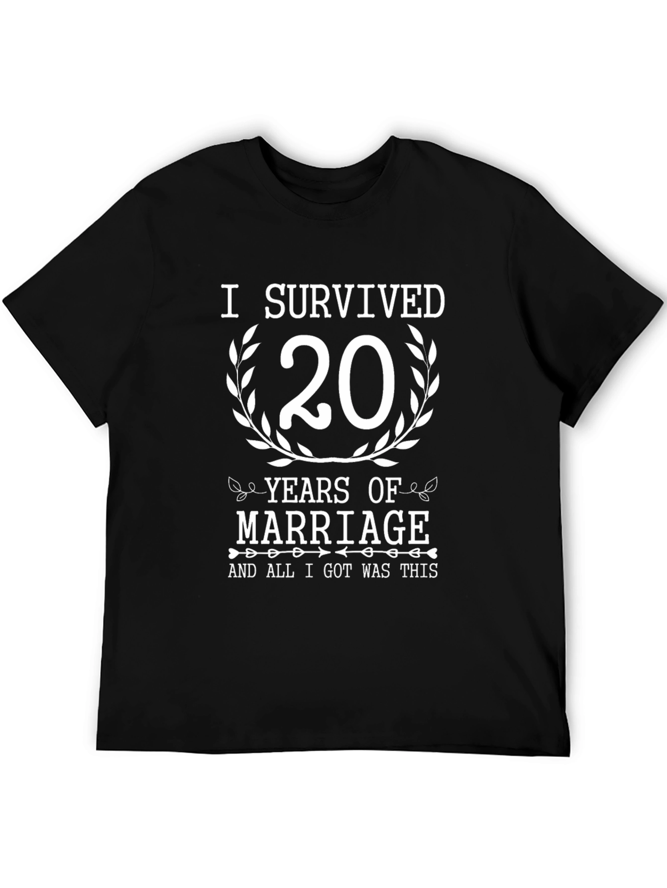 20th Anniversary Marriage Humor T-Shirt