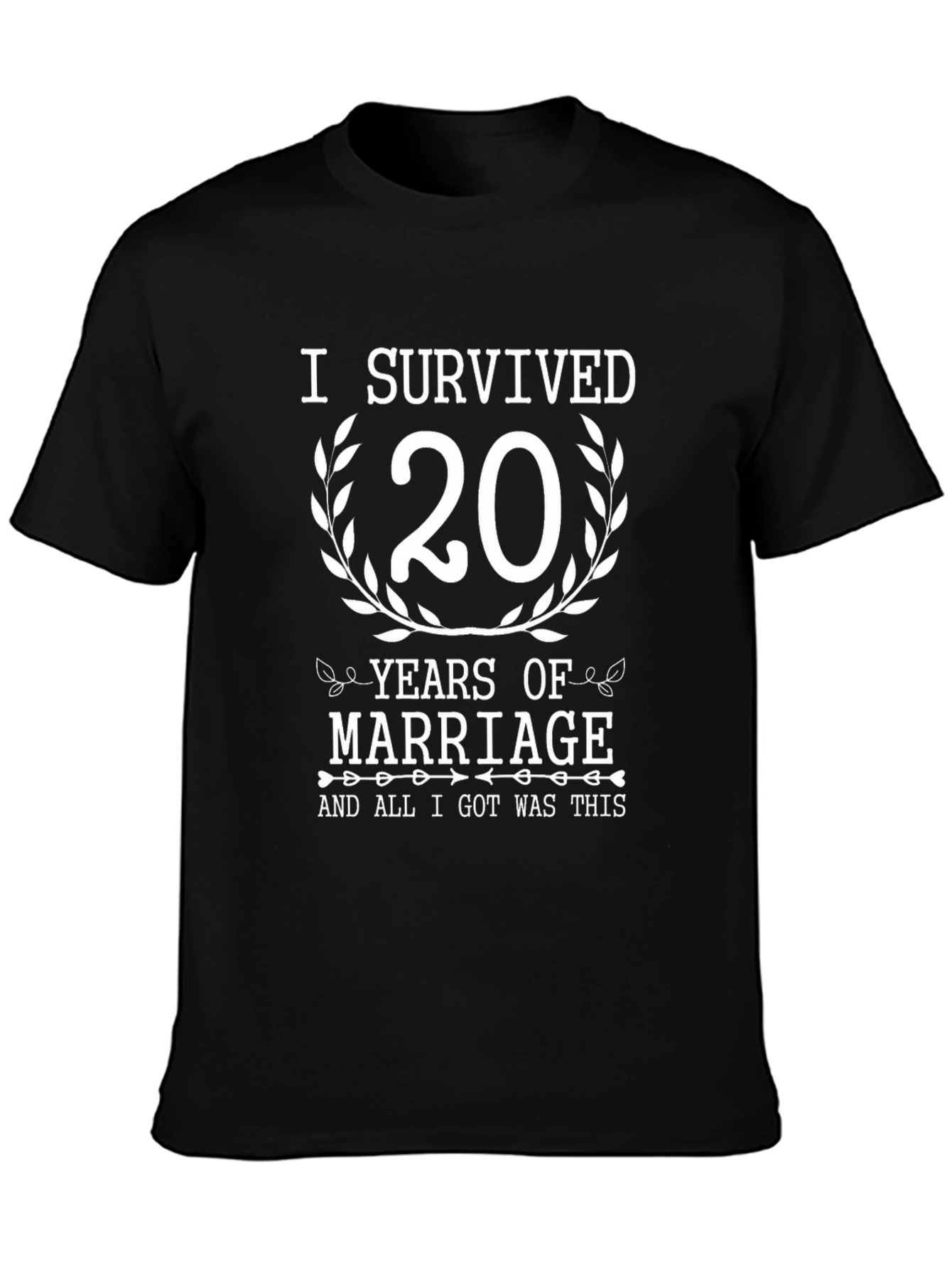 20th Anniversary Marriage Humor T-Shirt
