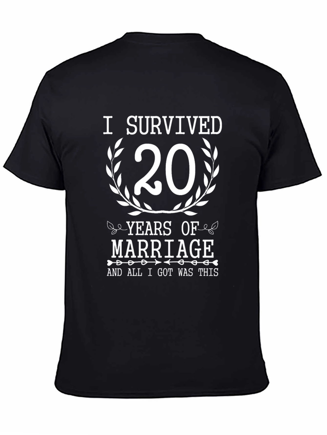 20th Anniversary Marriage Humor T-Shirt