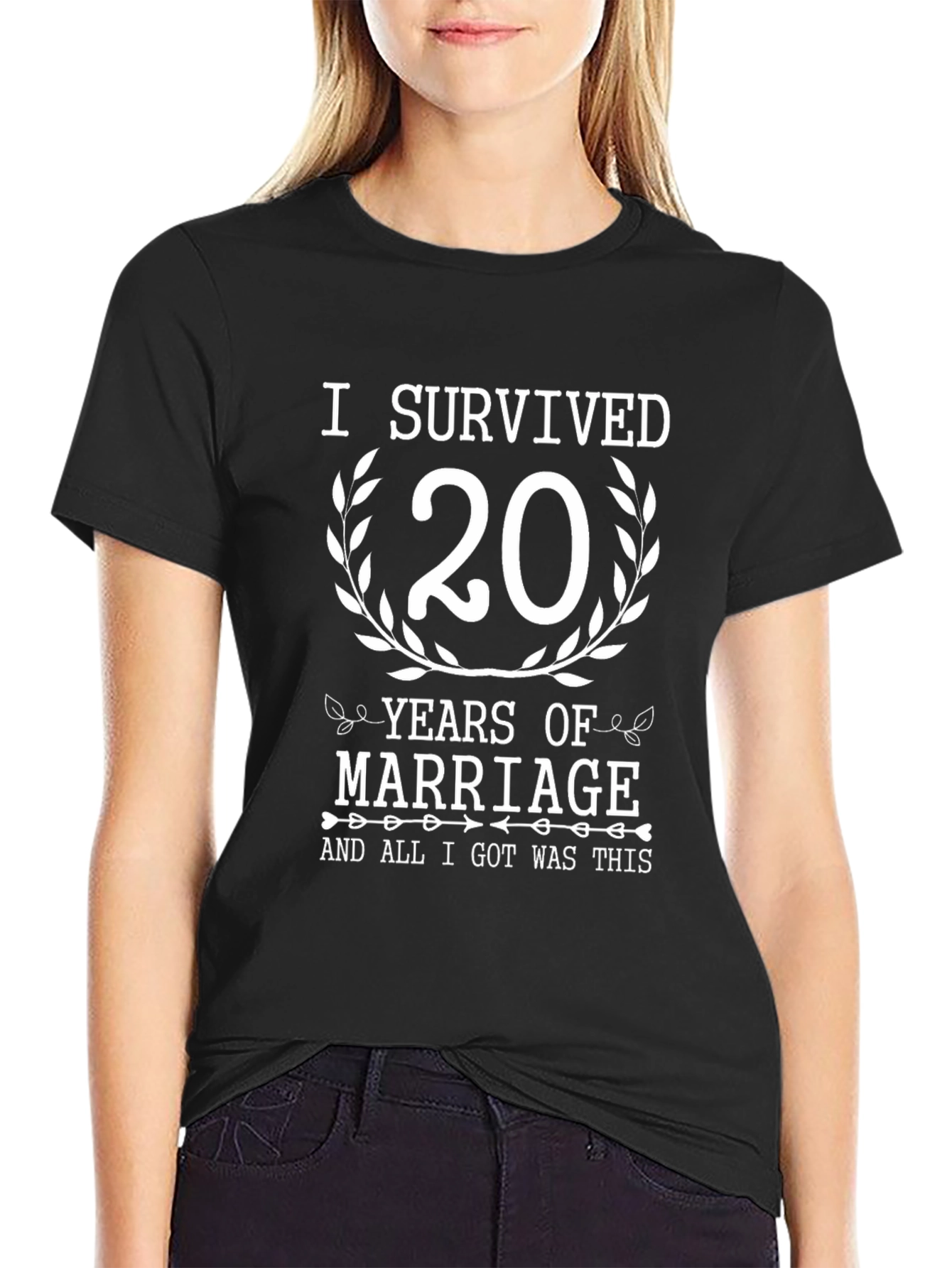20th Anniversary Marriage Humor T-Shirt