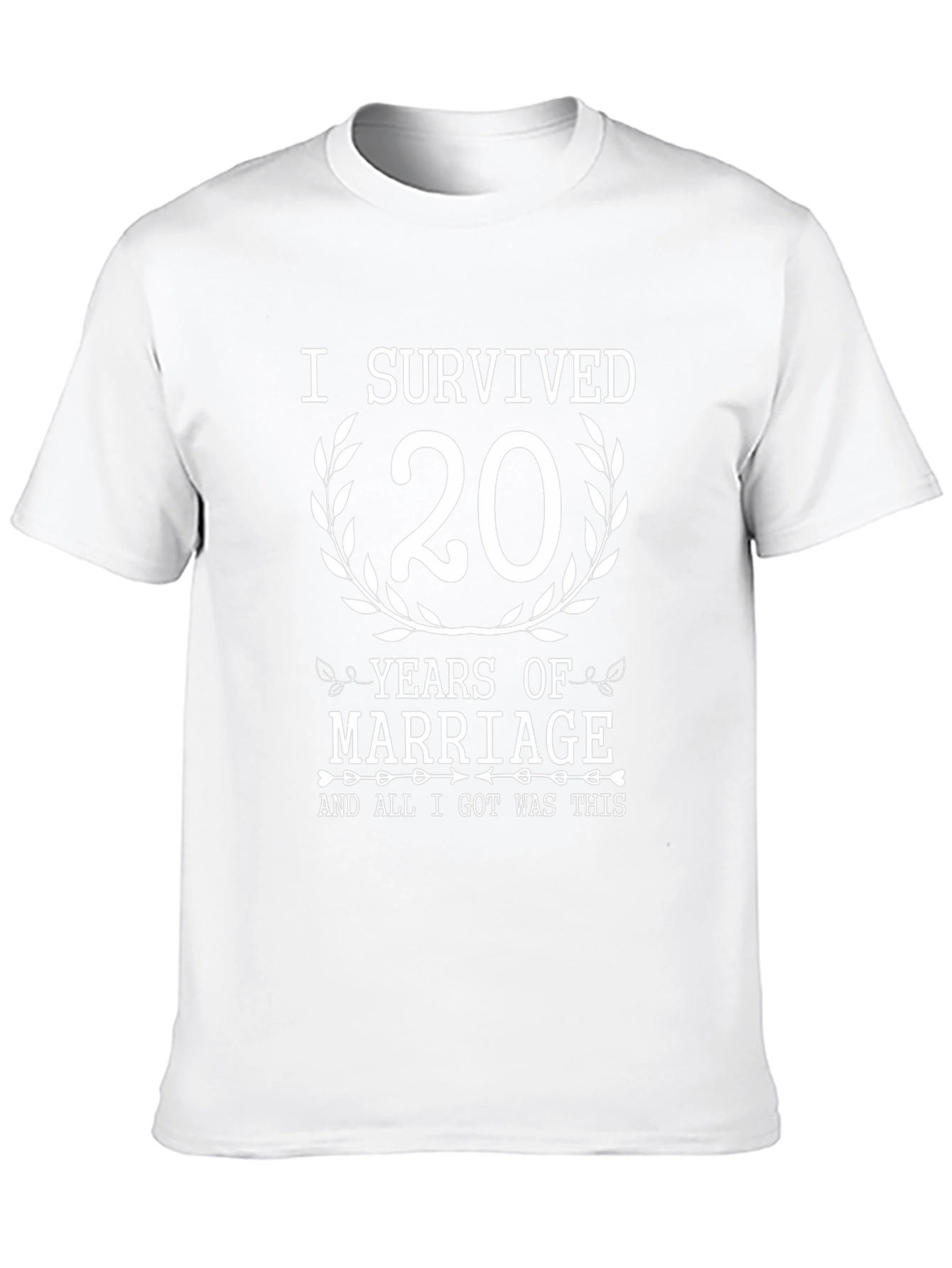 20th Anniversary Marriage Humor T-Shirt