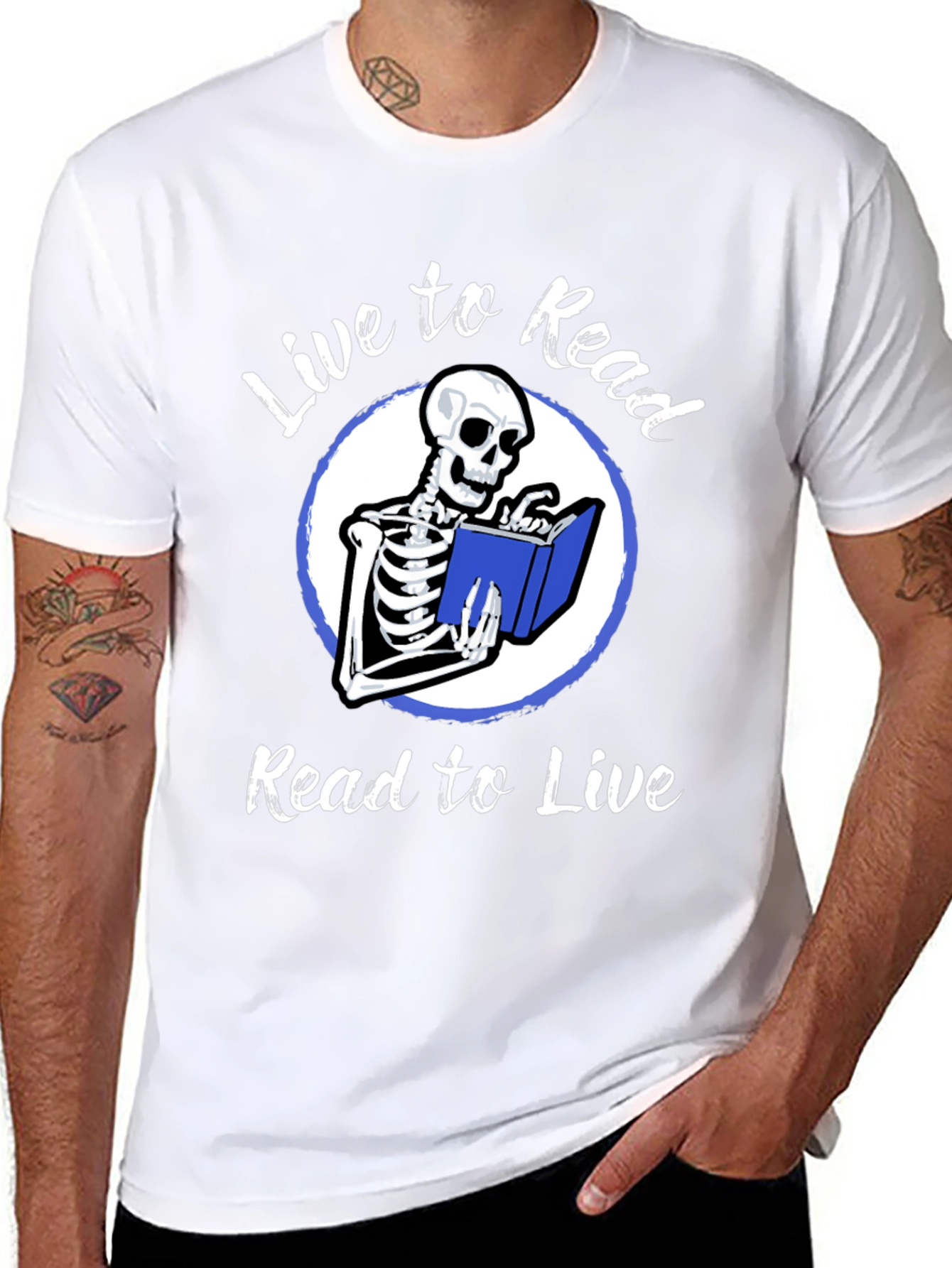 Live to Read Graphic Tee
