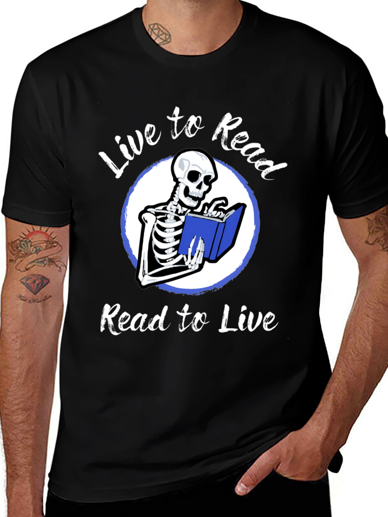 Live to Read Graphic Tee