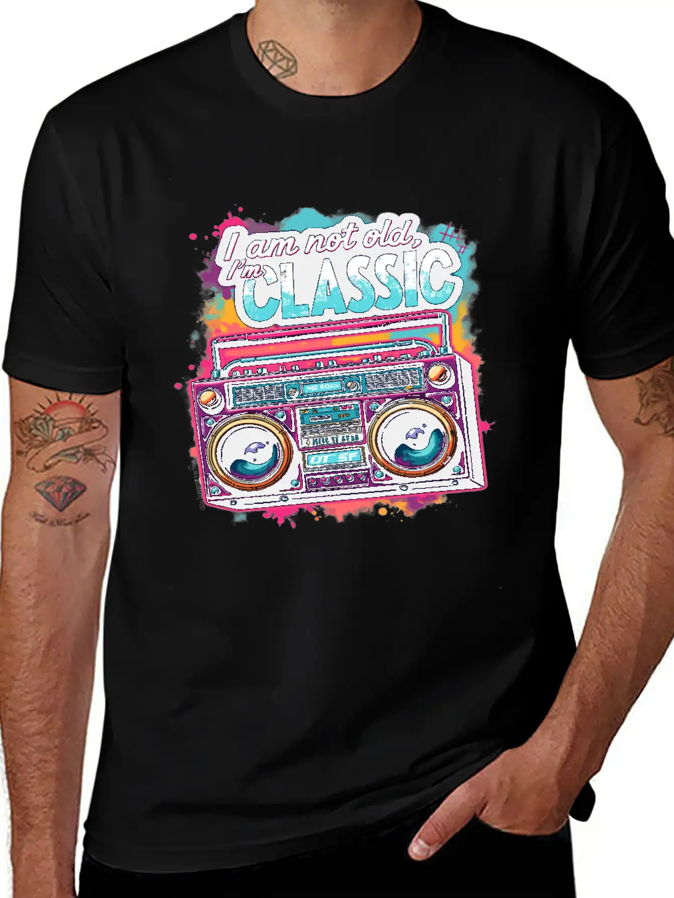 Ain't No School Like The Old School For A 80s Fan Essential Unisex Summer Tee – Soft Cotton Casual Fit