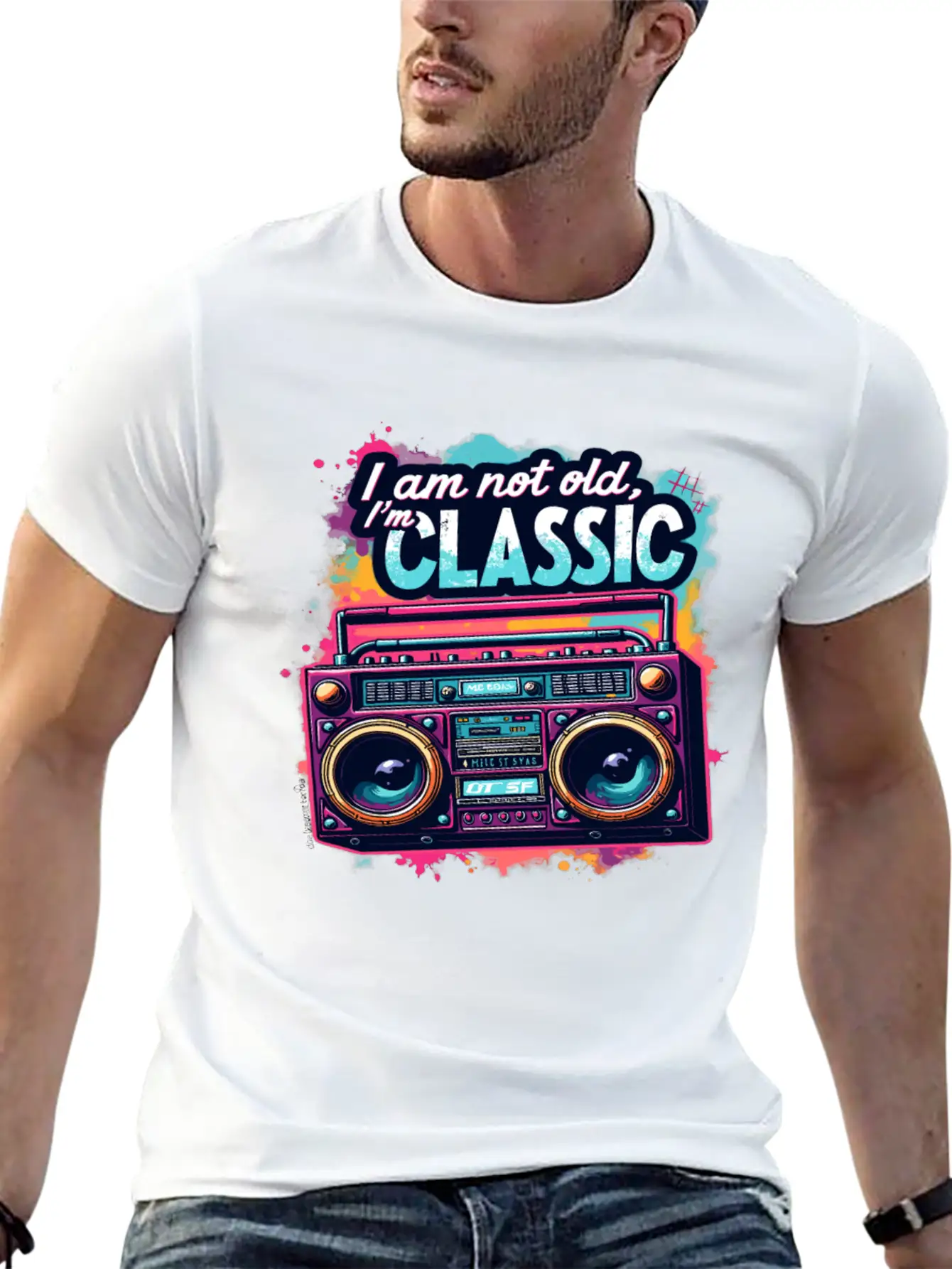 Ain't No School Like The Old School For A 80s Fan Essential Unisex Summer Tee – Soft Cotton Casual Fit