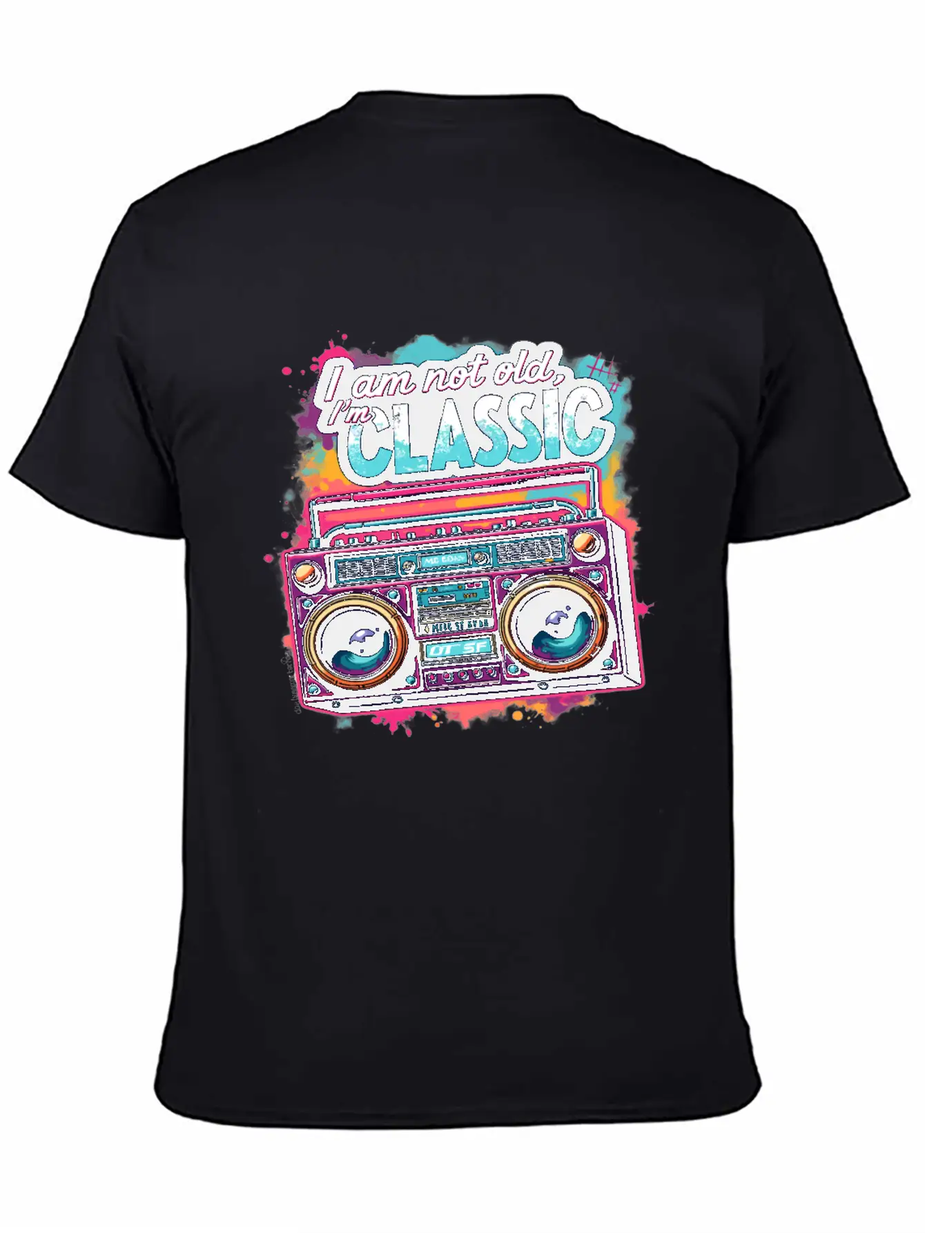 Ain't No School Like The Old School For A 80s Fan Essential Unisex Summer Tee – Soft Cotton Casual Fit