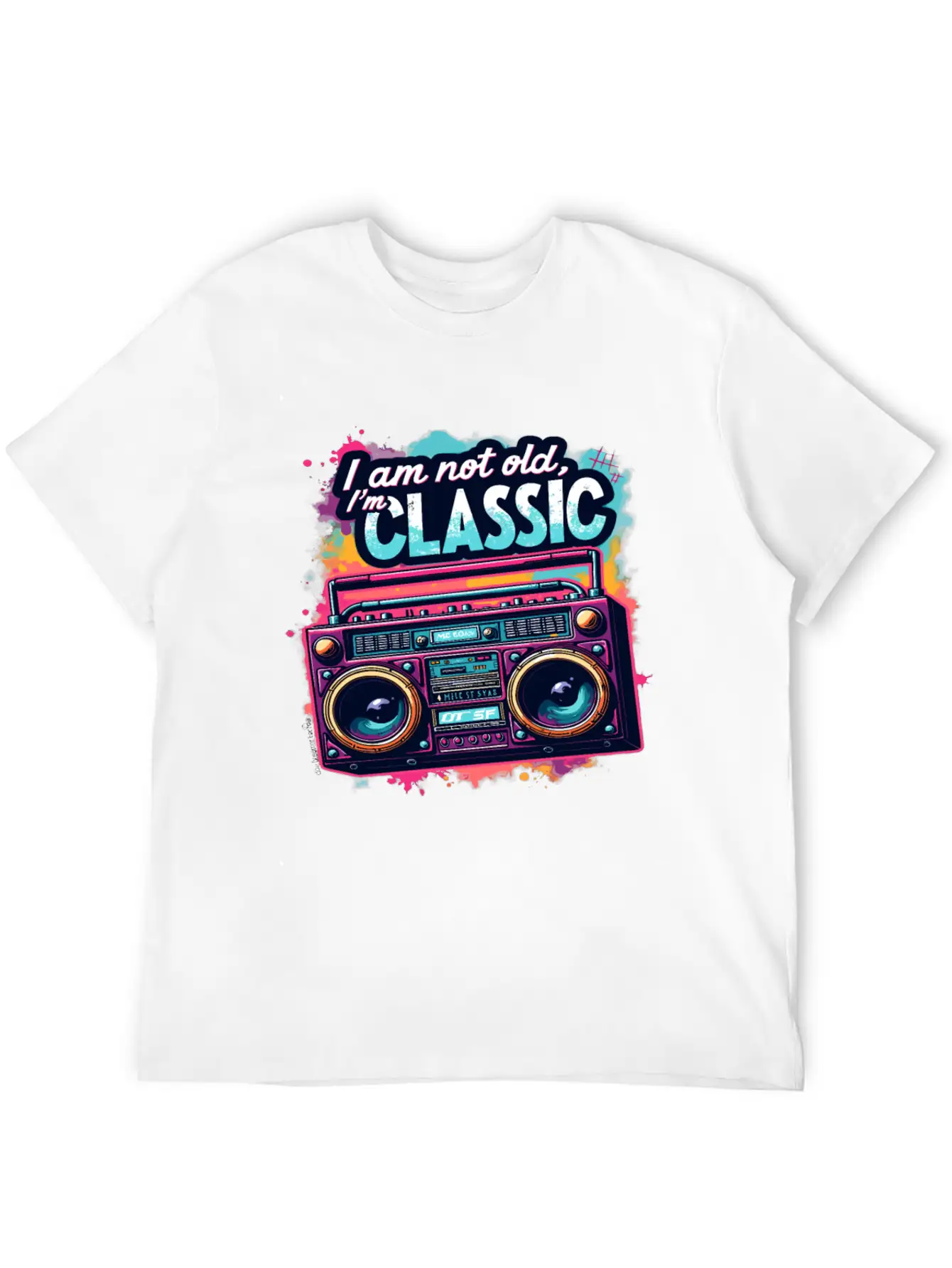 Ain't No School Like The Old School For A 80s Fan Essential Unisex Summer Tee – Soft Cotton Casual Fit
