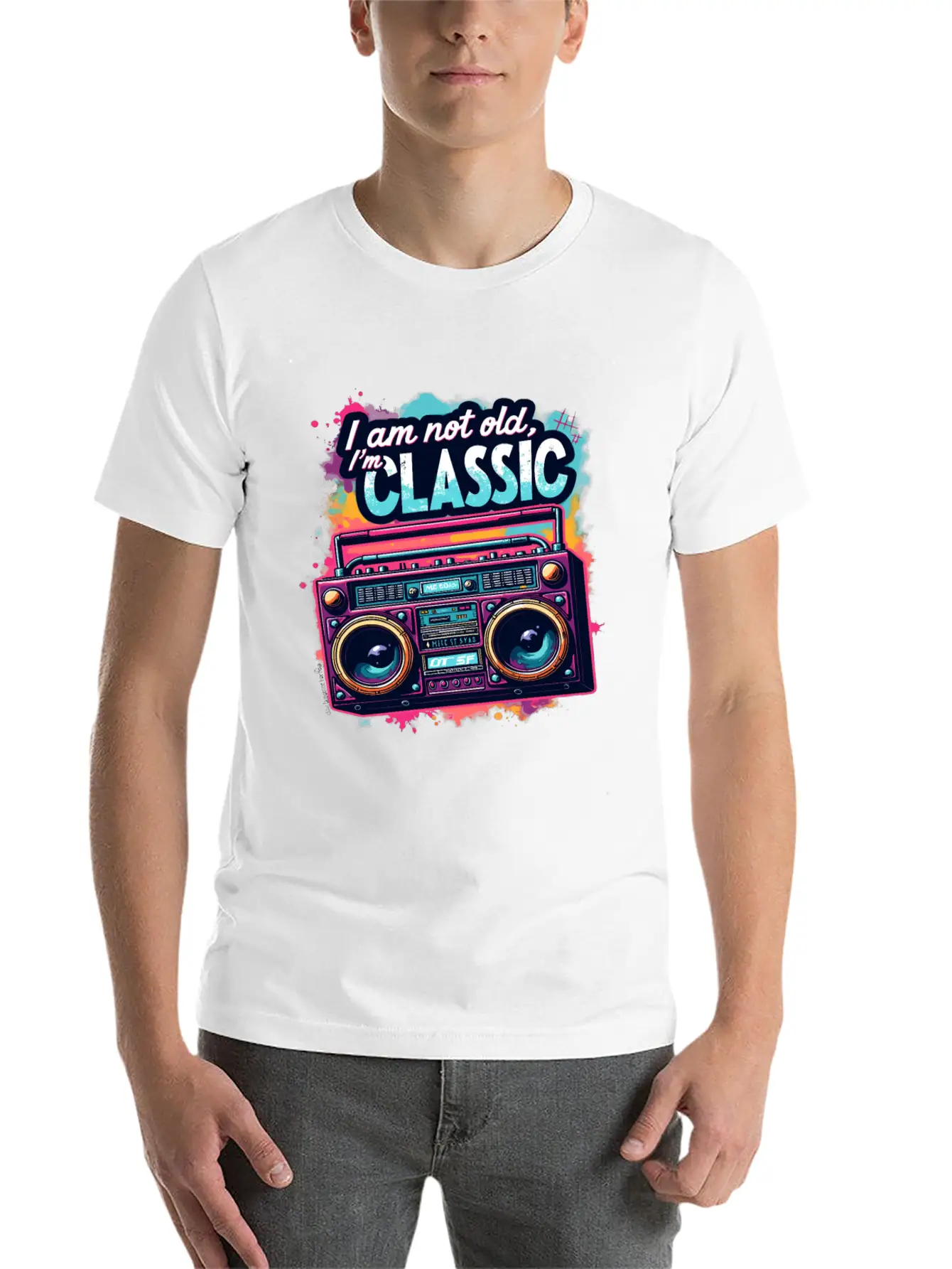 Ain't No School Like The Old School For A 80s Fan Essential Unisex Summer Tee – Soft Cotton Casual Fit