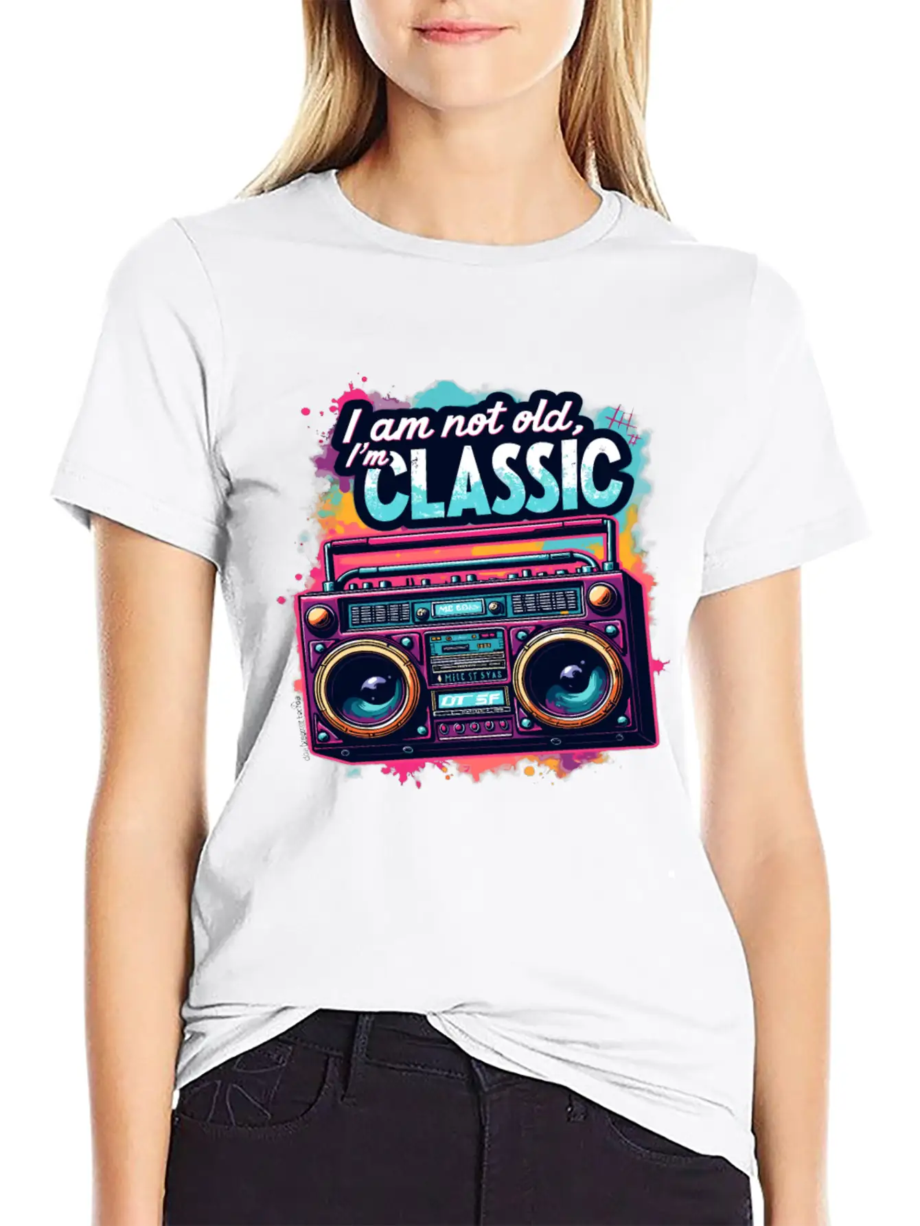 Ain't No School Like The Old School For A 80s Fan Essential Unisex Summer Tee – Soft Cotton Casual Fit
