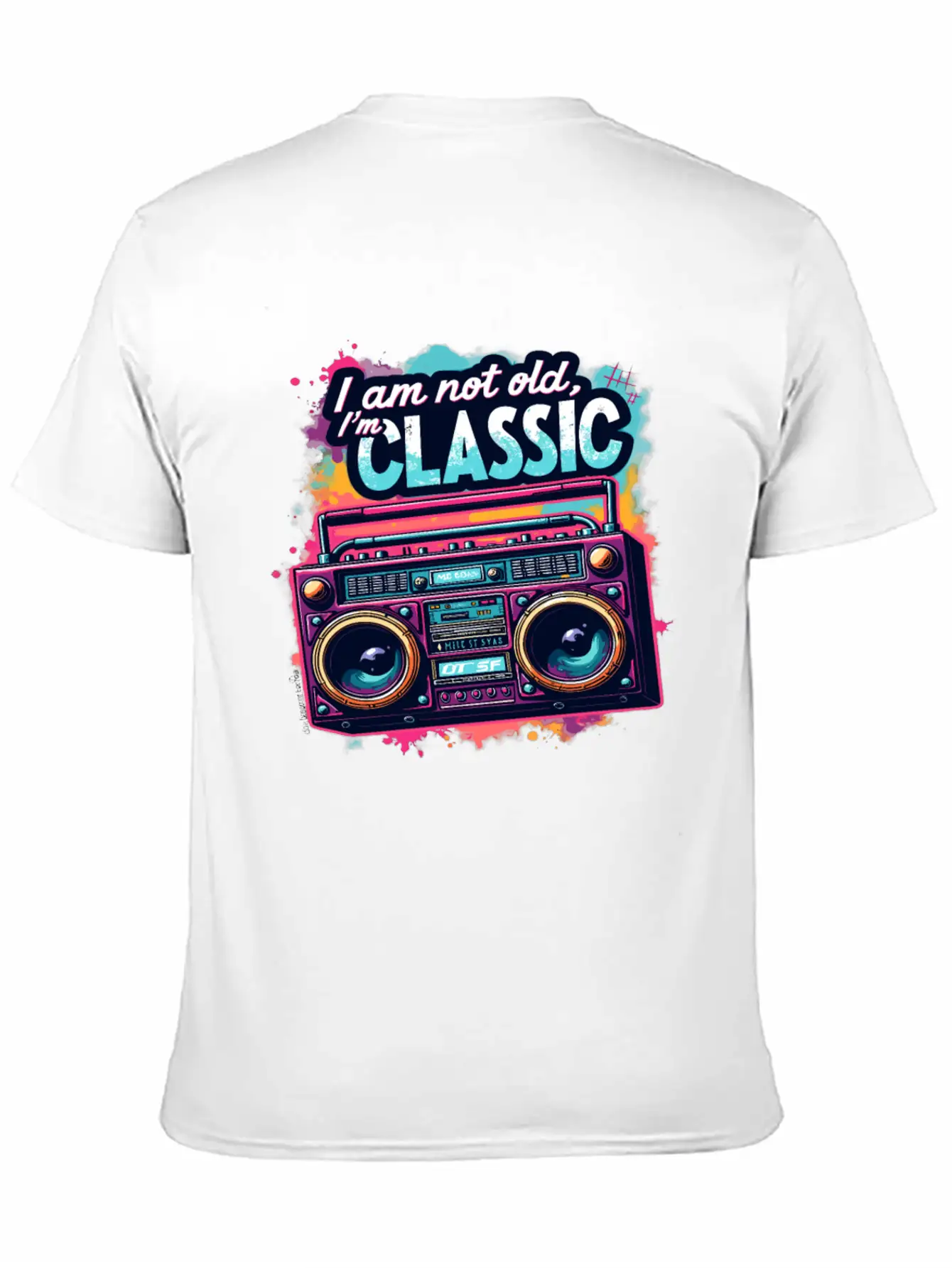 Ain't No School Like The Old School For A 80s Fan Essential Unisex Summer Tee – Soft Cotton Casual Fit