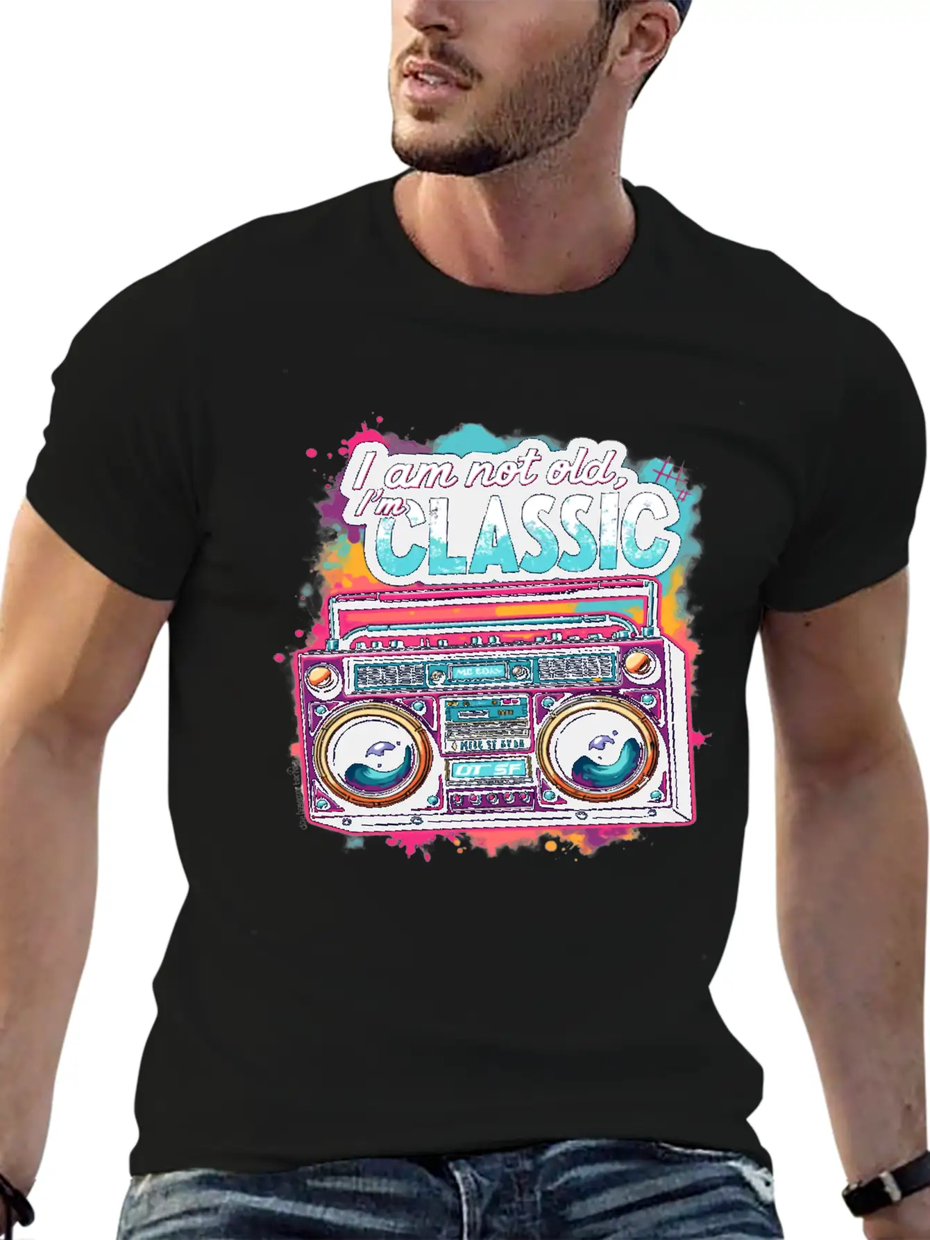 Ain't No School Like The Old School For A 80s Fan Essential Unisex Summer Tee – Soft Cotton Casual Fit