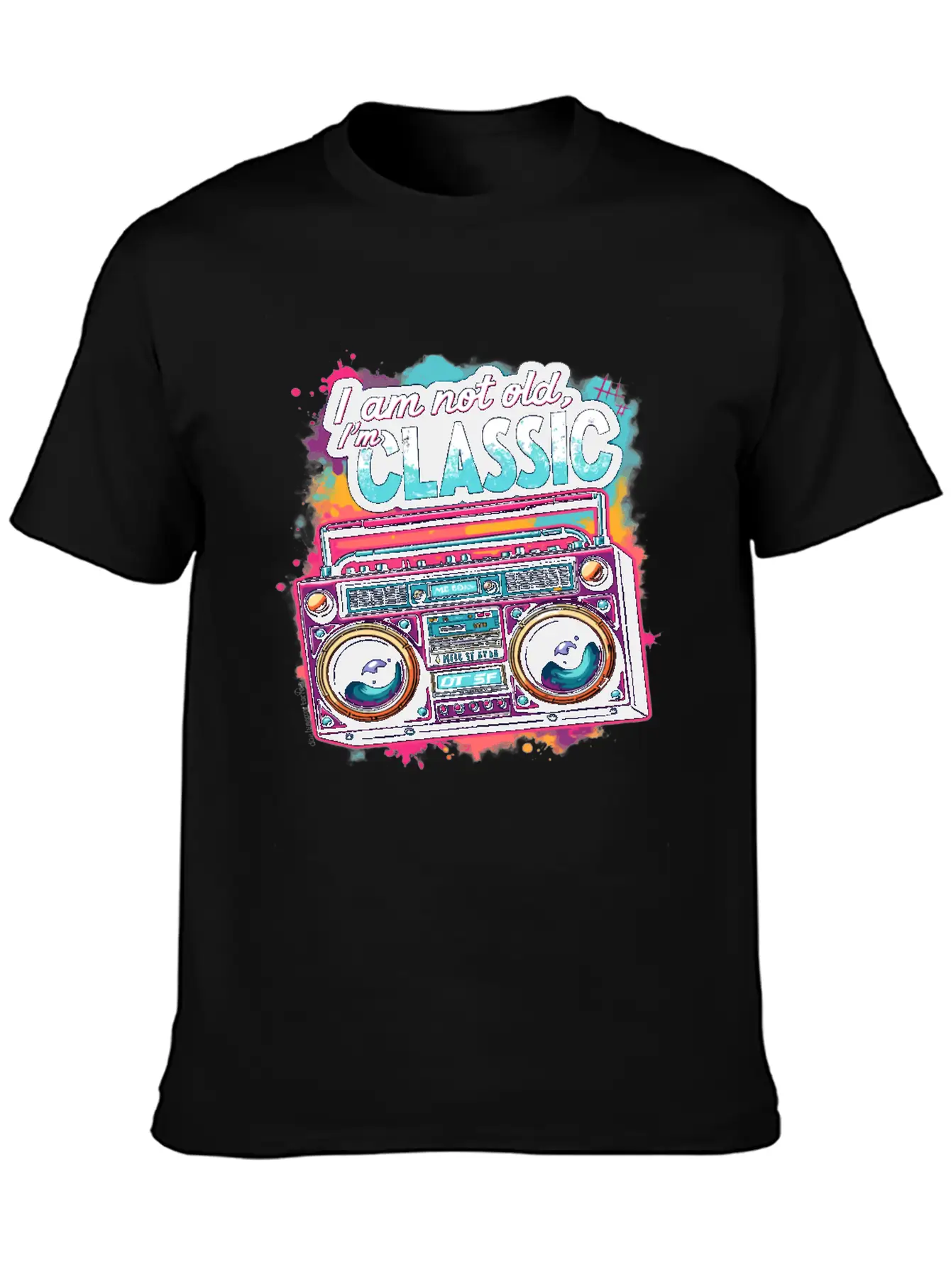 Ain't No School Like The Old School For A 80s Fan Essential Unisex Summer Tee – Soft Cotton Casual Fit