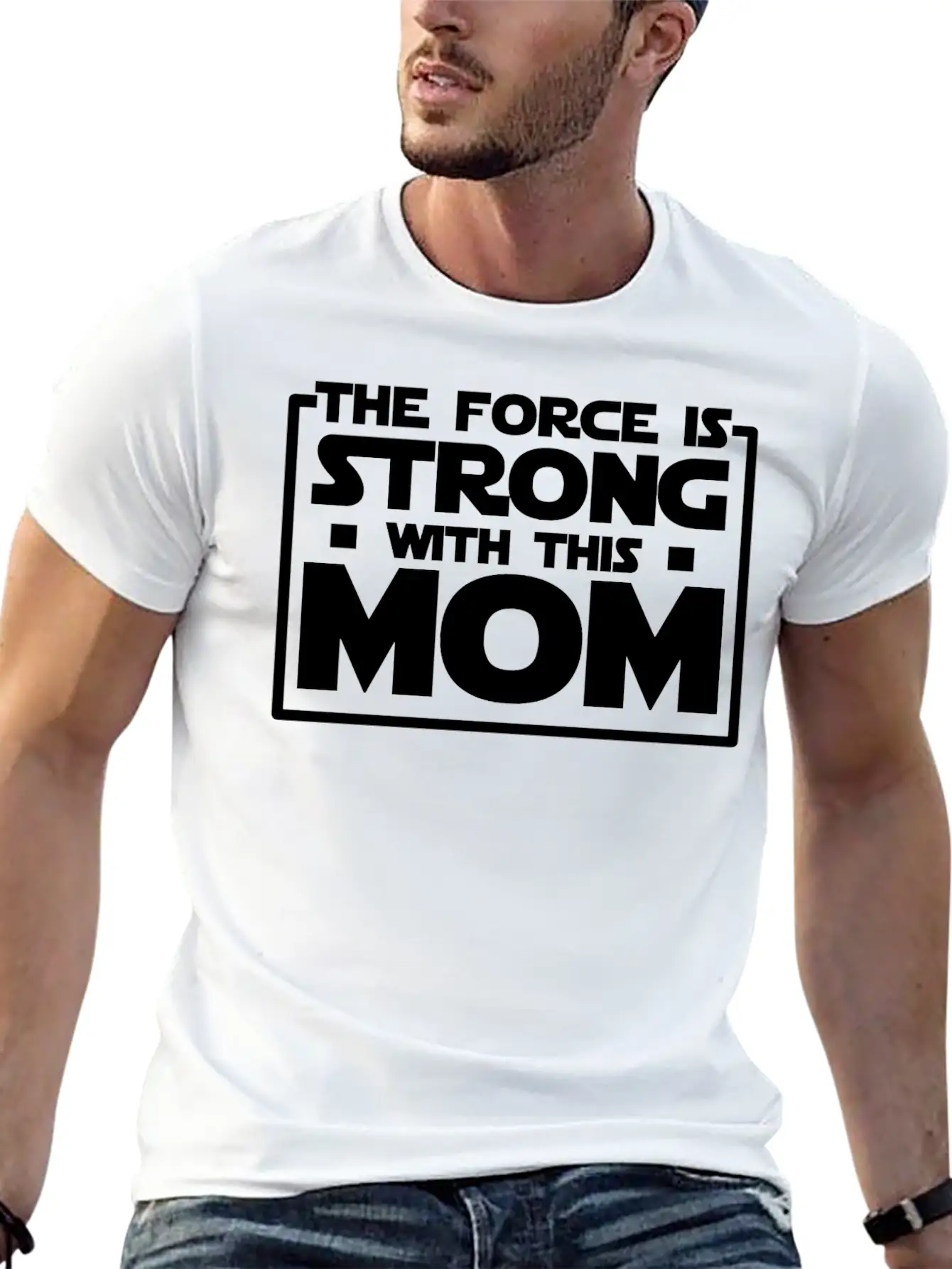 Air Force Mom Stylish Everyday T-Shirt – Unisex Basic Cotton Tee