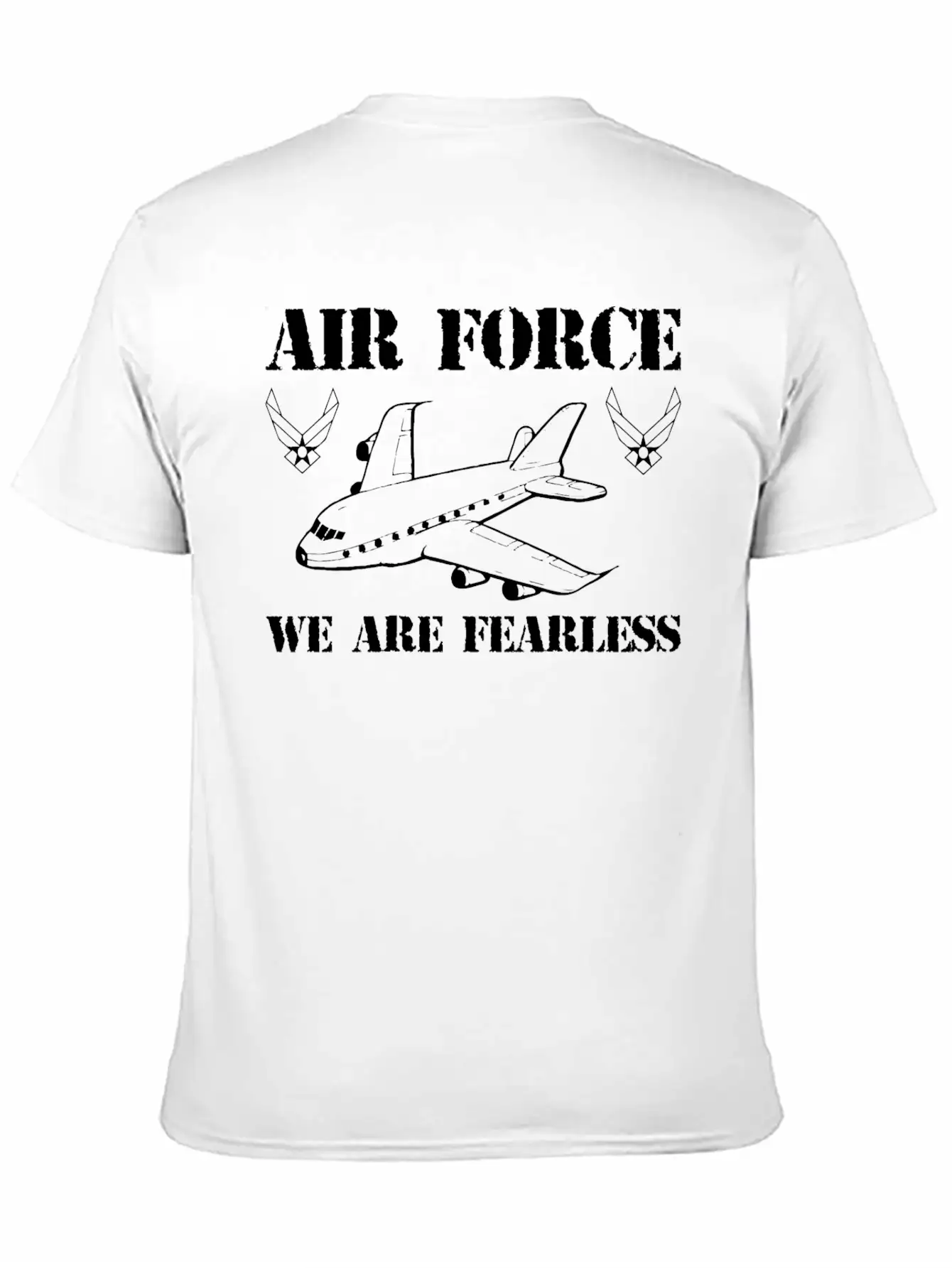 Air Force We Are Fearless Stylish Everyday T-Shirt – Unisex Basic Cotton Tee