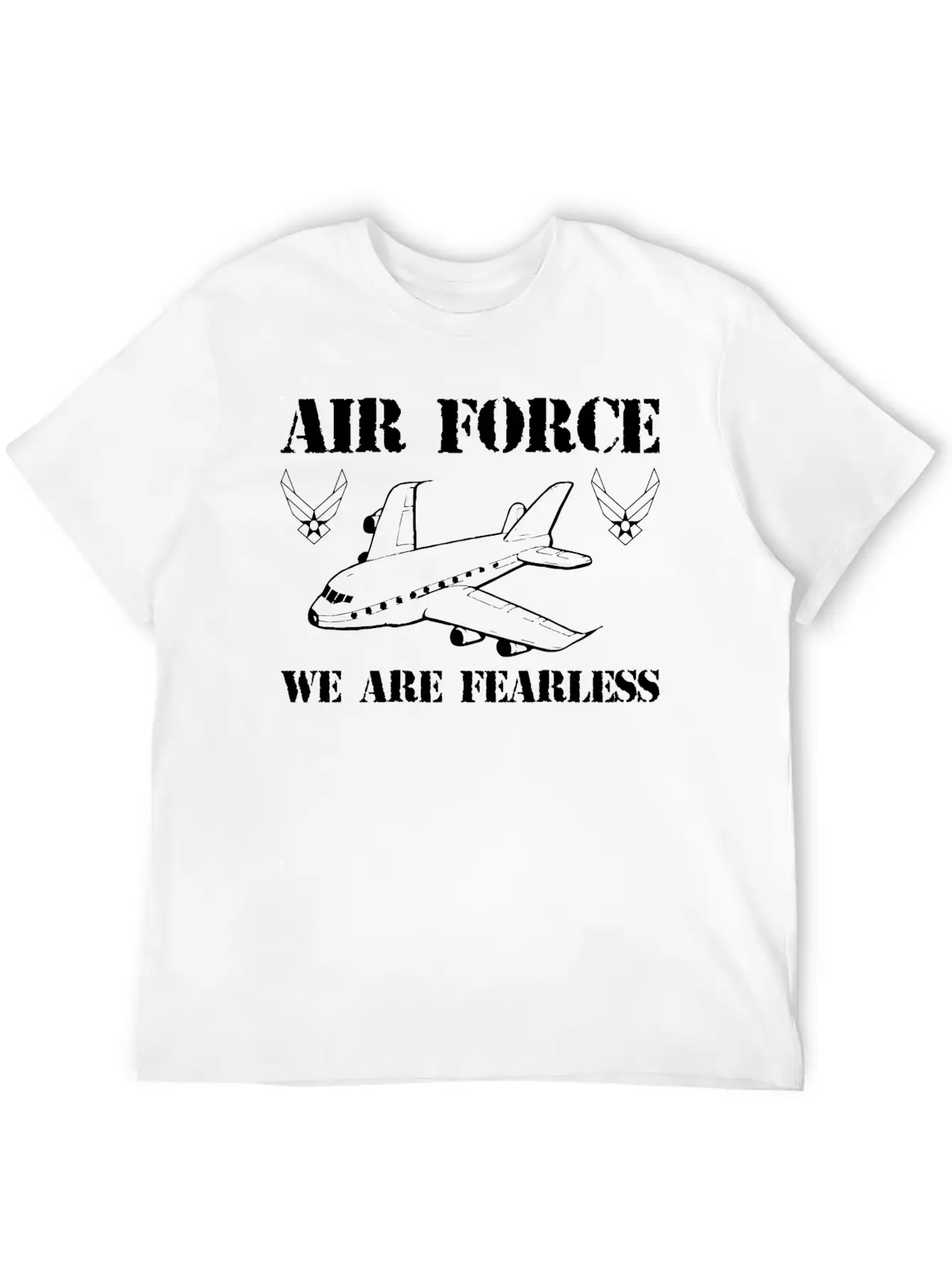 Air Force We Are Fearless Stylish Everyday T-Shirt – Unisex Basic Cotton Tee