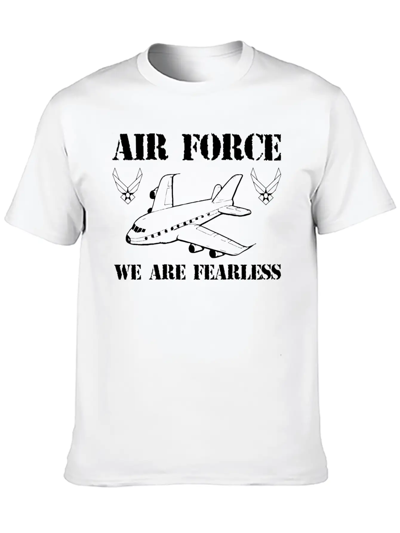 Air Force We Are Fearless Stylish Everyday T-Shirt – Unisex Basic Cotton Tee