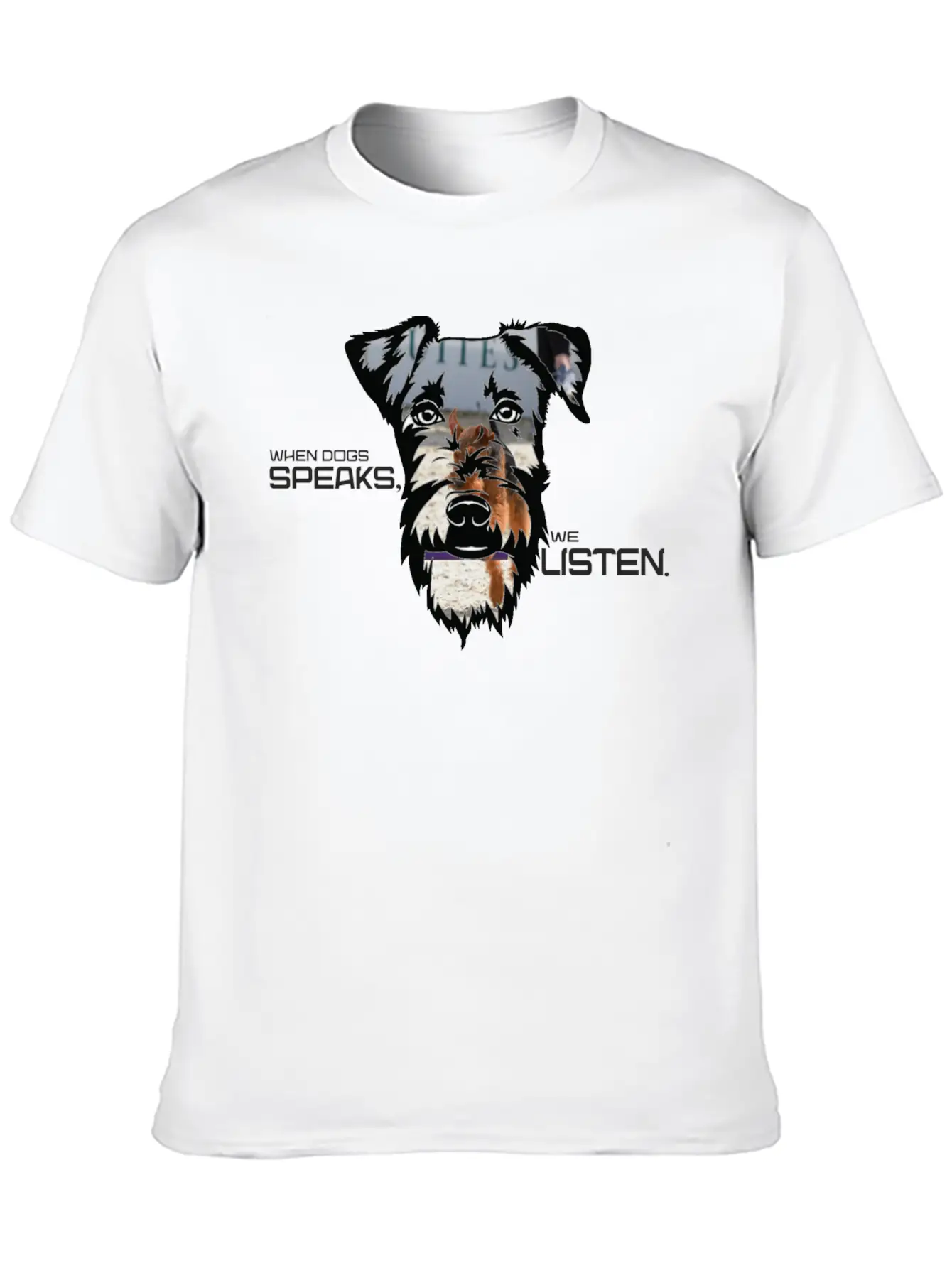 Airedale Terrier Unisex Casual T-Shirt – Clean Design For Daily Comfort