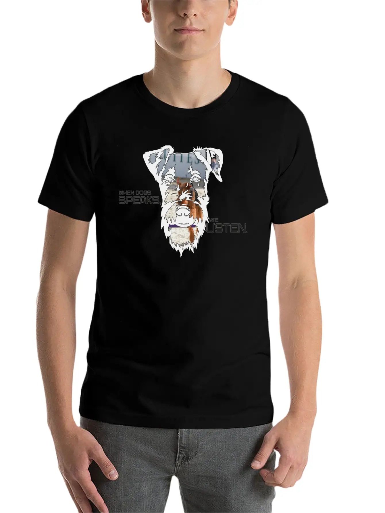 Airedale Terrier Unisex Casual T-Shirt – Clean Design For Daily Comfort
