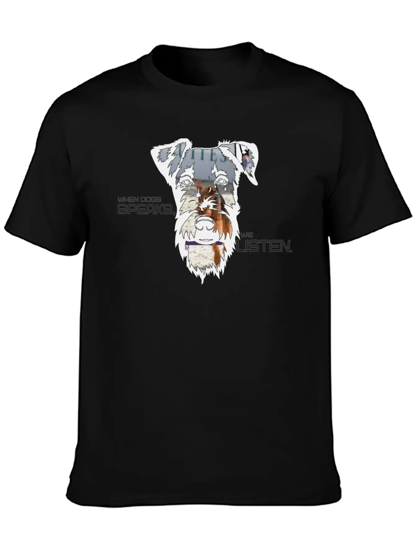 Airedale Terrier Unisex Casual T-Shirt – Clean Design For Daily Comfort