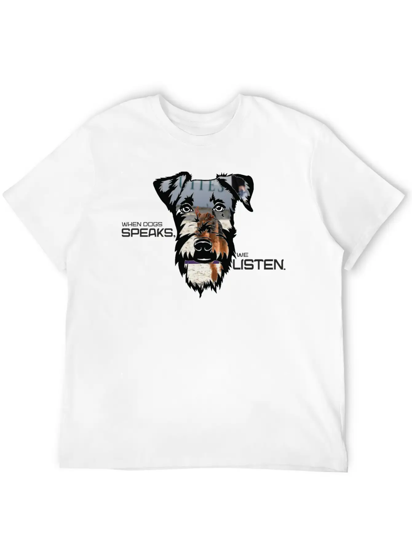 Airedale Terrier Unisex Casual T-Shirt – Clean Design For Daily Comfort