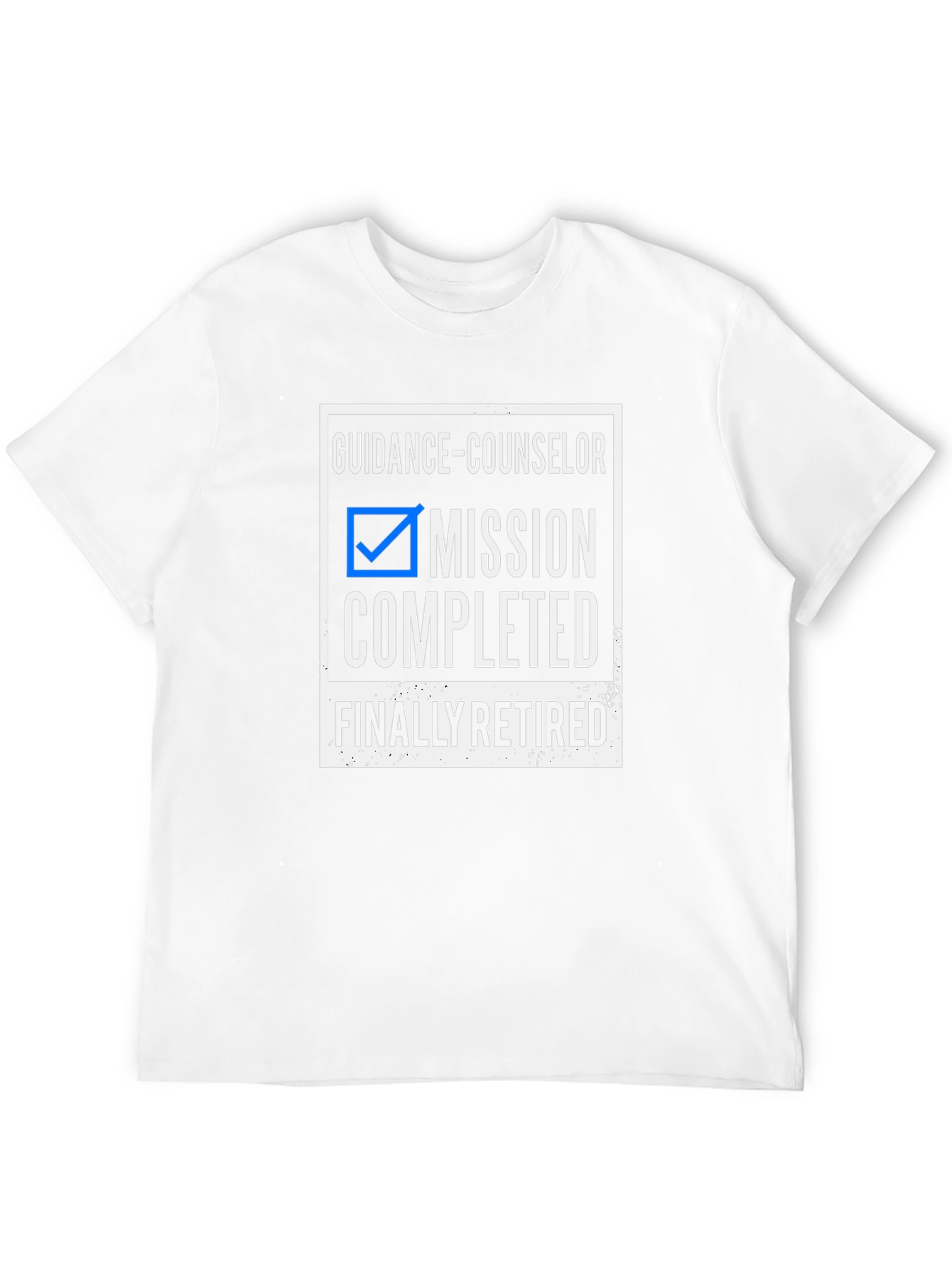 Guidance Counselor Retirement T-Shirt - Mission Completed!