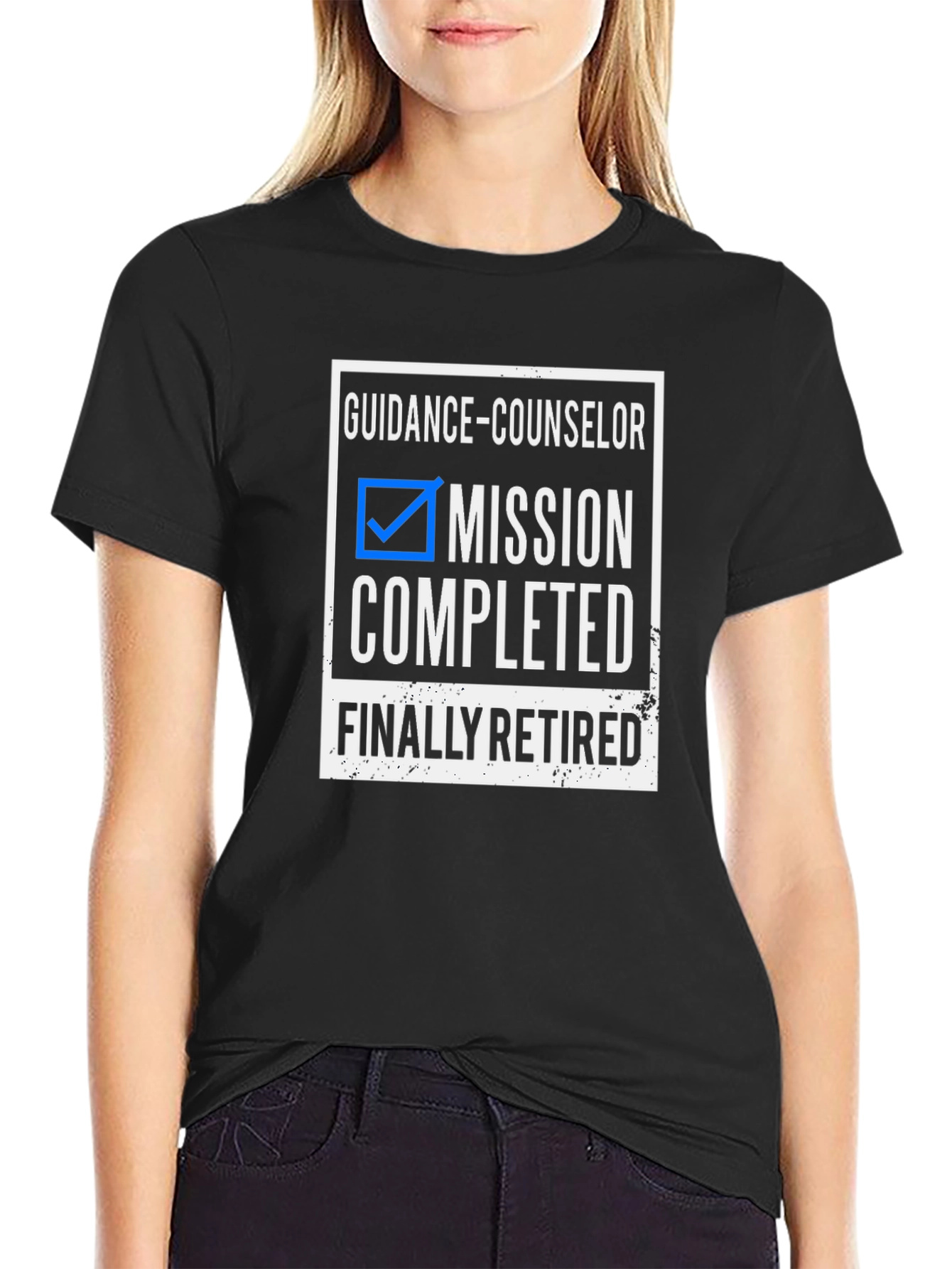 Guidance Counselor Retirement T-Shirt - Mission Completed!