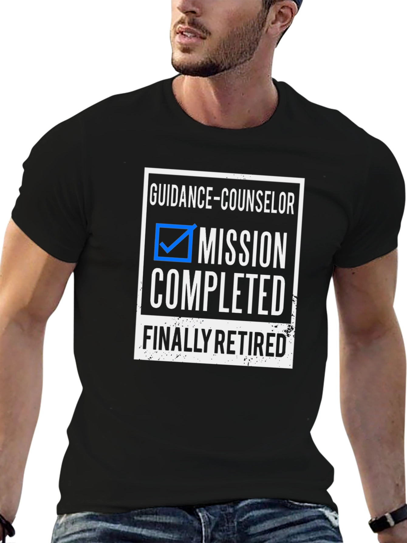 Guidance Counselor Retirement T-Shirt - Mission Completed!