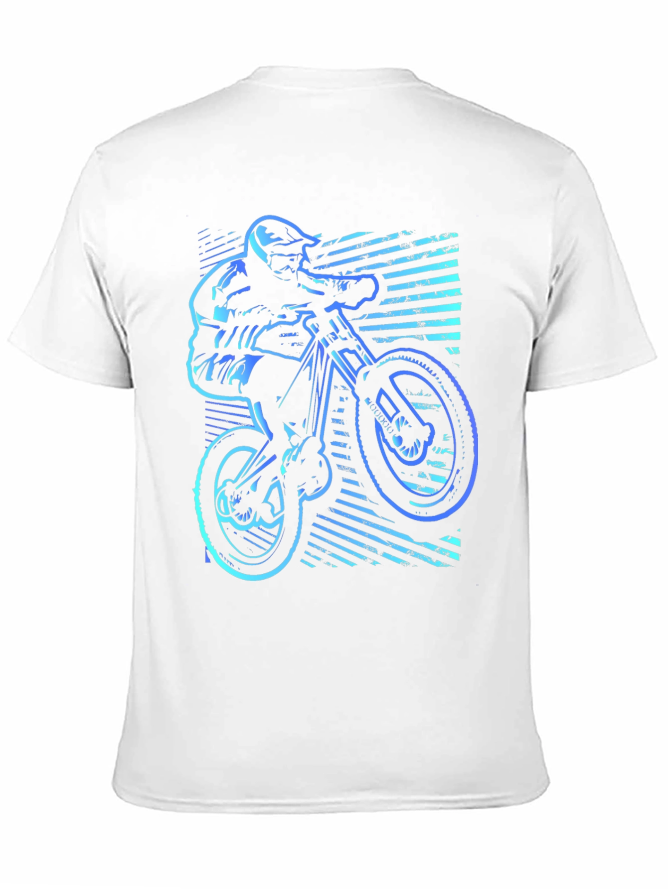 Mountain Bike Rider Graphic T-Shirt