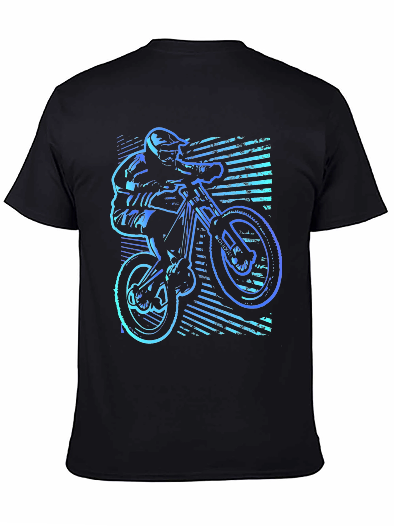 Mountain Bike Rider Graphic T-Shirt