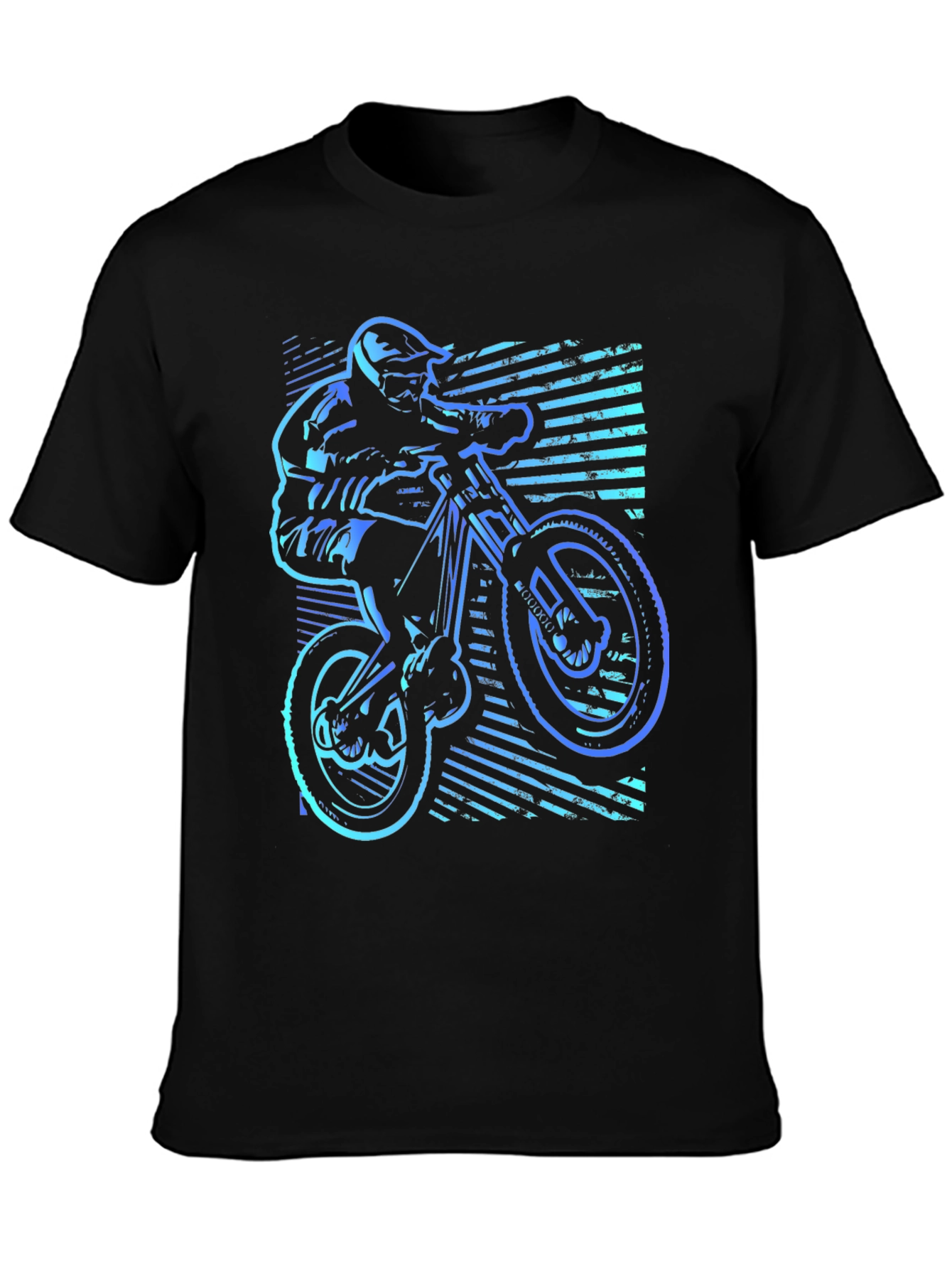 Mountain Bike Rider Graphic T-Shirt