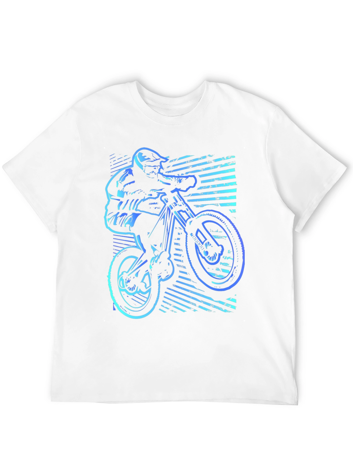 Mountain Bike Rider Graphic T-Shirt