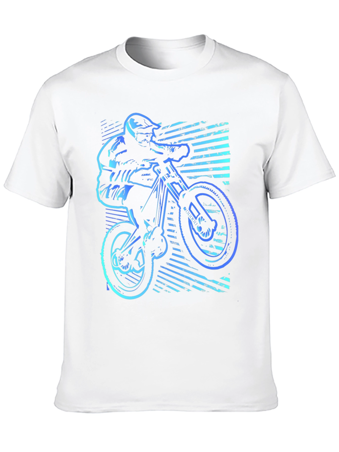 Mountain Bike Rider Graphic T-Shirt
