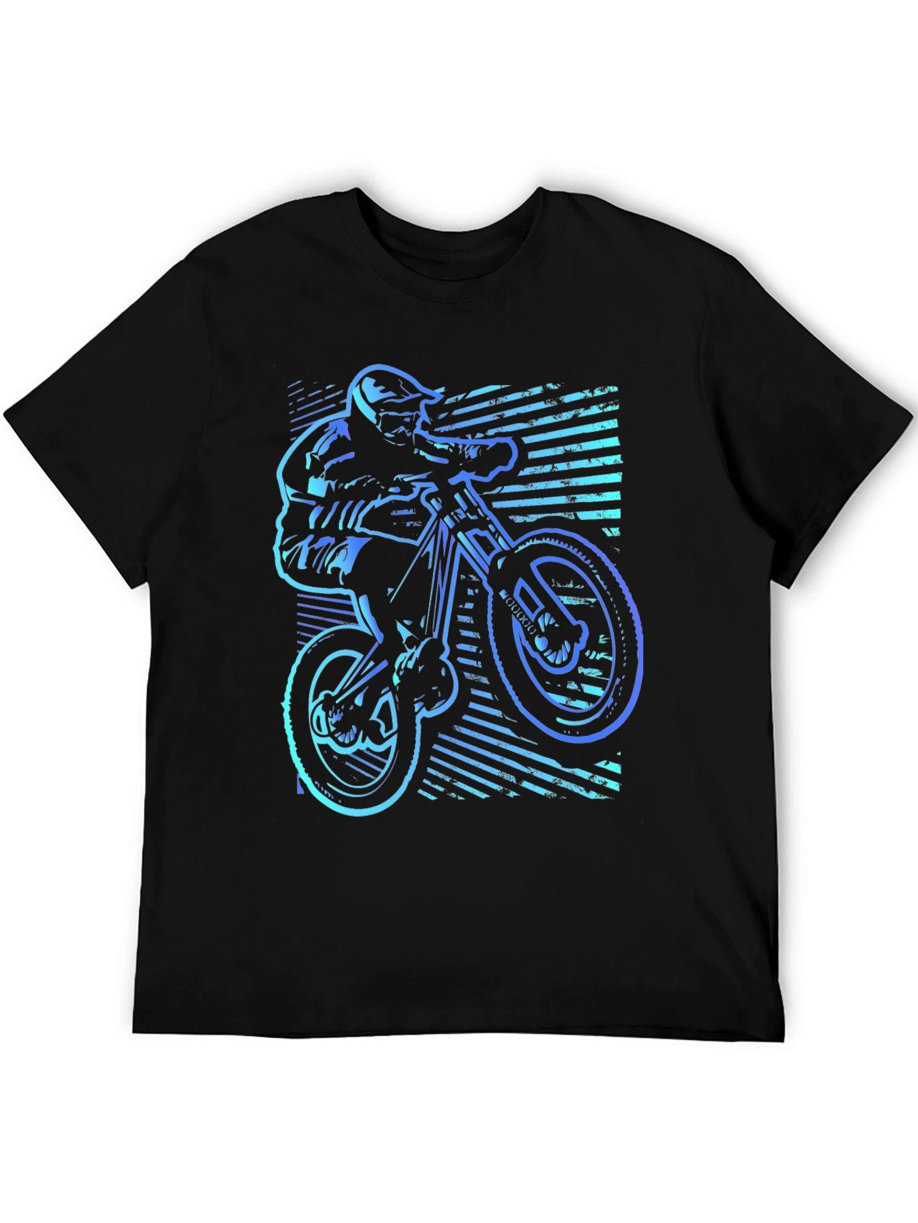Mountain Bike Rider Graphic T-Shirt