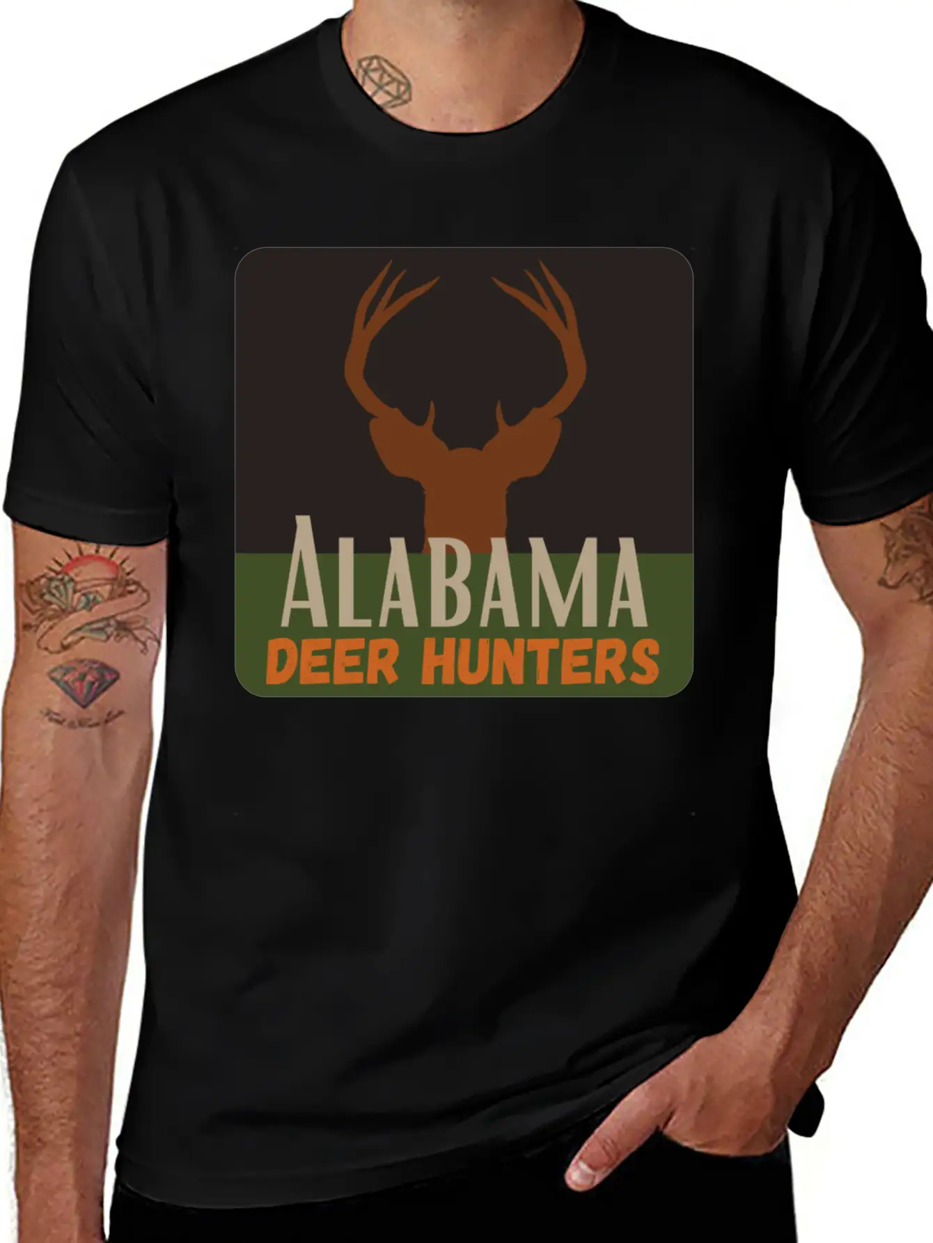 Alabama Deer Hunters Essential Unisex Summer Tee – Soft Cotton Casual Fit