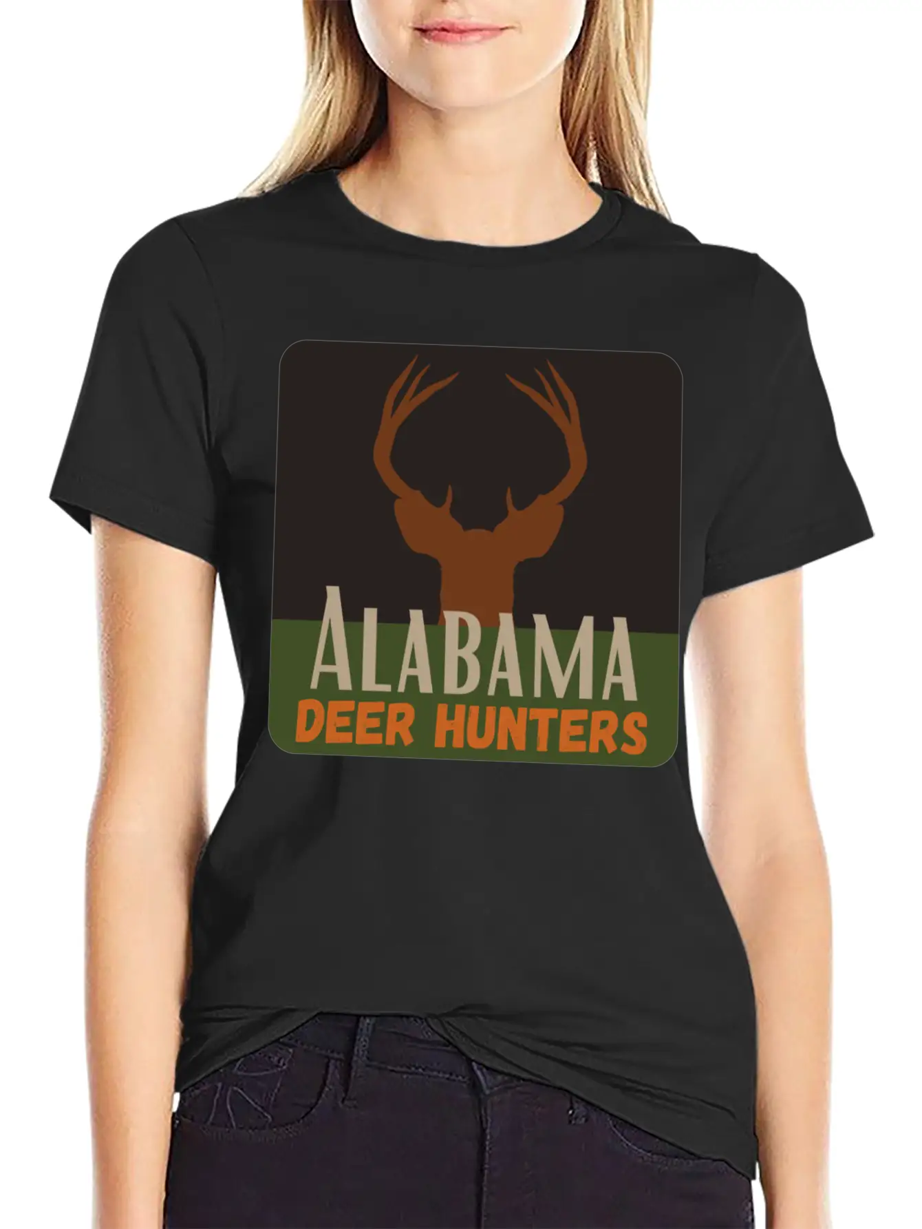 Alabama Deer Hunters Essential Unisex Summer Tee – Soft Cotton Casual Fit