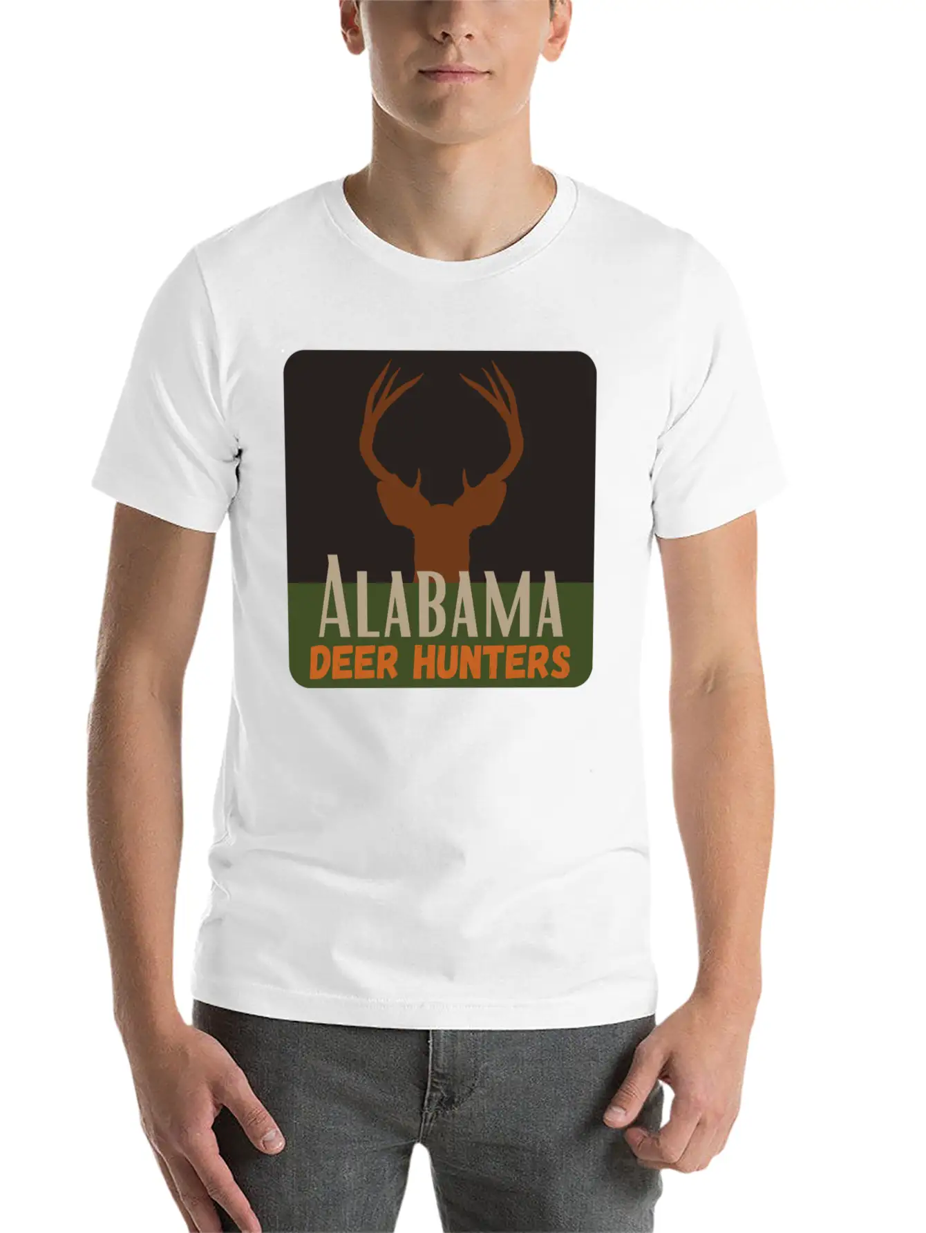 Alabama Deer Hunters Essential Unisex Summer Tee – Soft Cotton Casual Fit