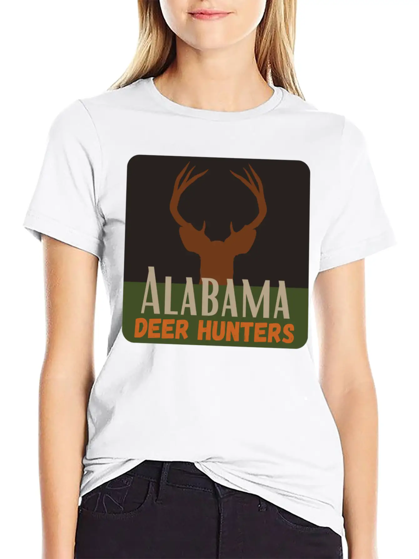 Alabama Deer Hunters Essential Unisex Summer Tee – Soft Cotton Casual Fit