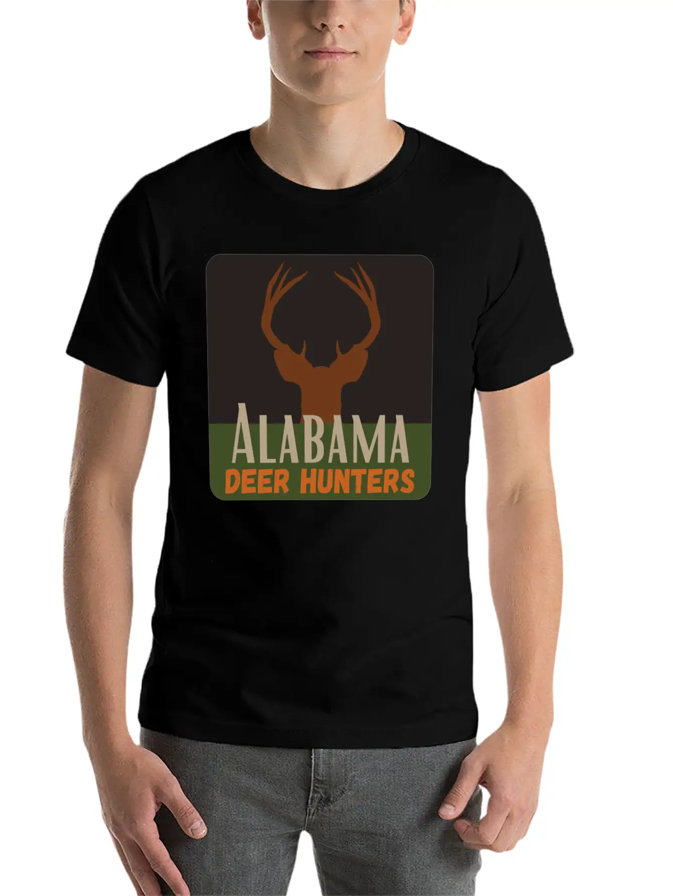 Alabama Deer Hunters Essential Unisex Summer Tee – Soft Cotton Casual Fit
