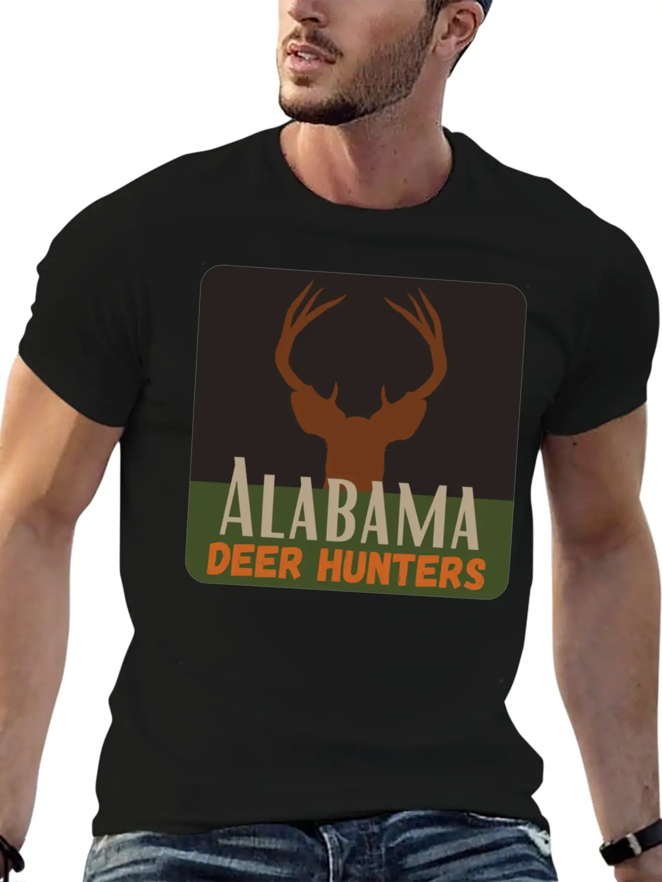 Alabama Deer Hunters Essential Unisex Summer Tee – Soft Cotton Casual Fit