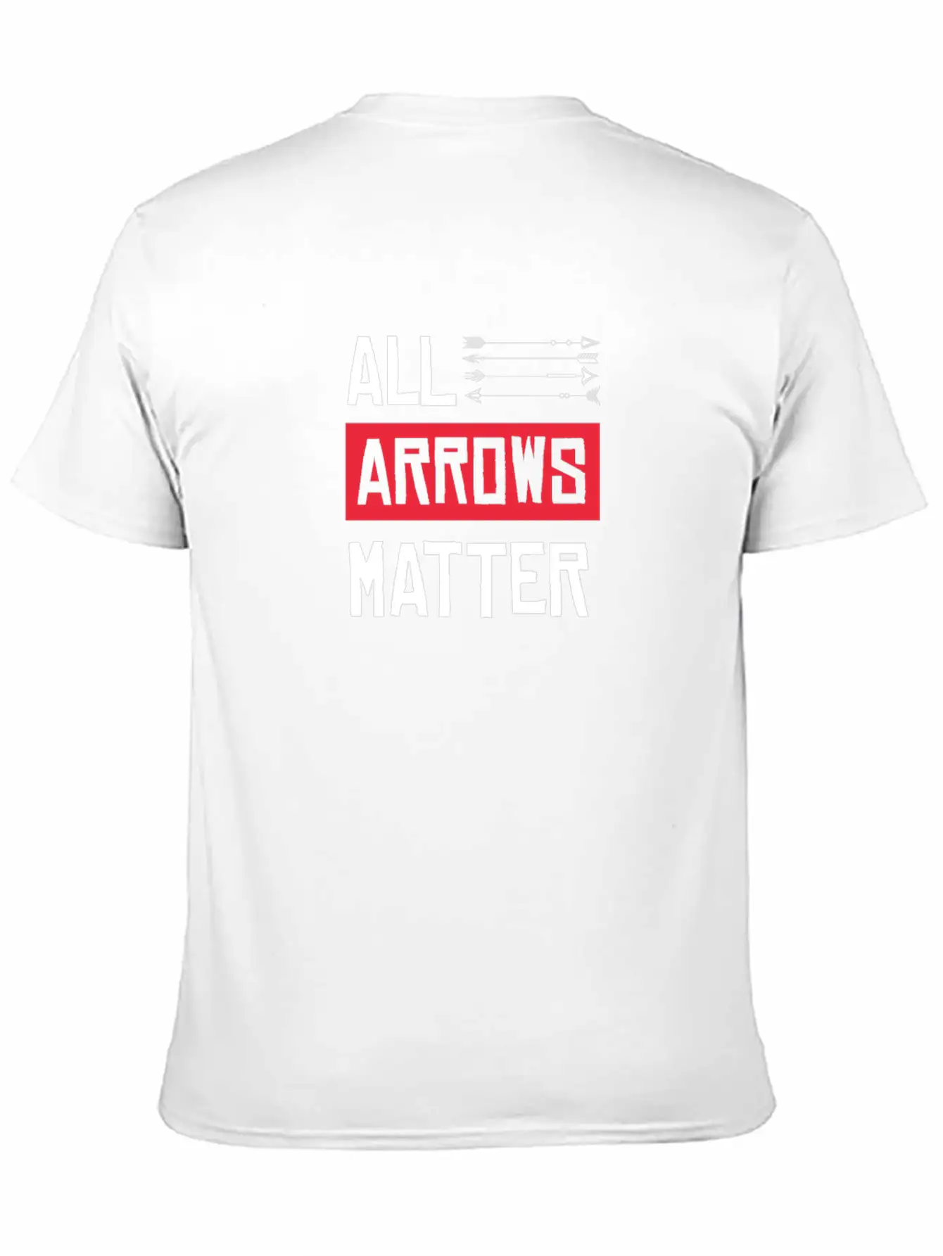 All Arrows Matter Archery Shooting Bow Hunting Hit Basic Graphic T-Shirt – Daily Comfort In Soft Cotton