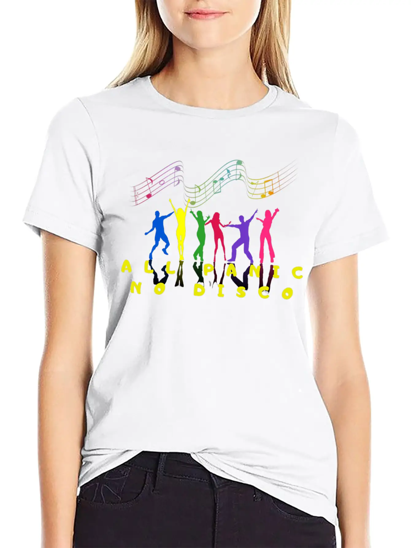 All Panic No Disco Dancing Timeless Short Sleeve Tee – Comfy And Minimalist Design