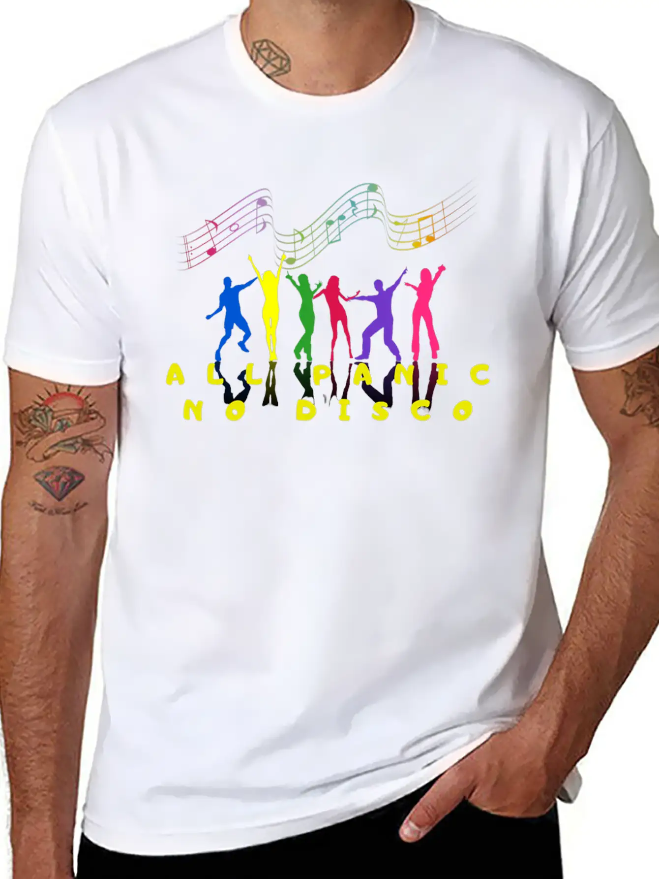 All Panic No Disco Dancing Timeless Short Sleeve Tee – Comfy And Minimalist Design