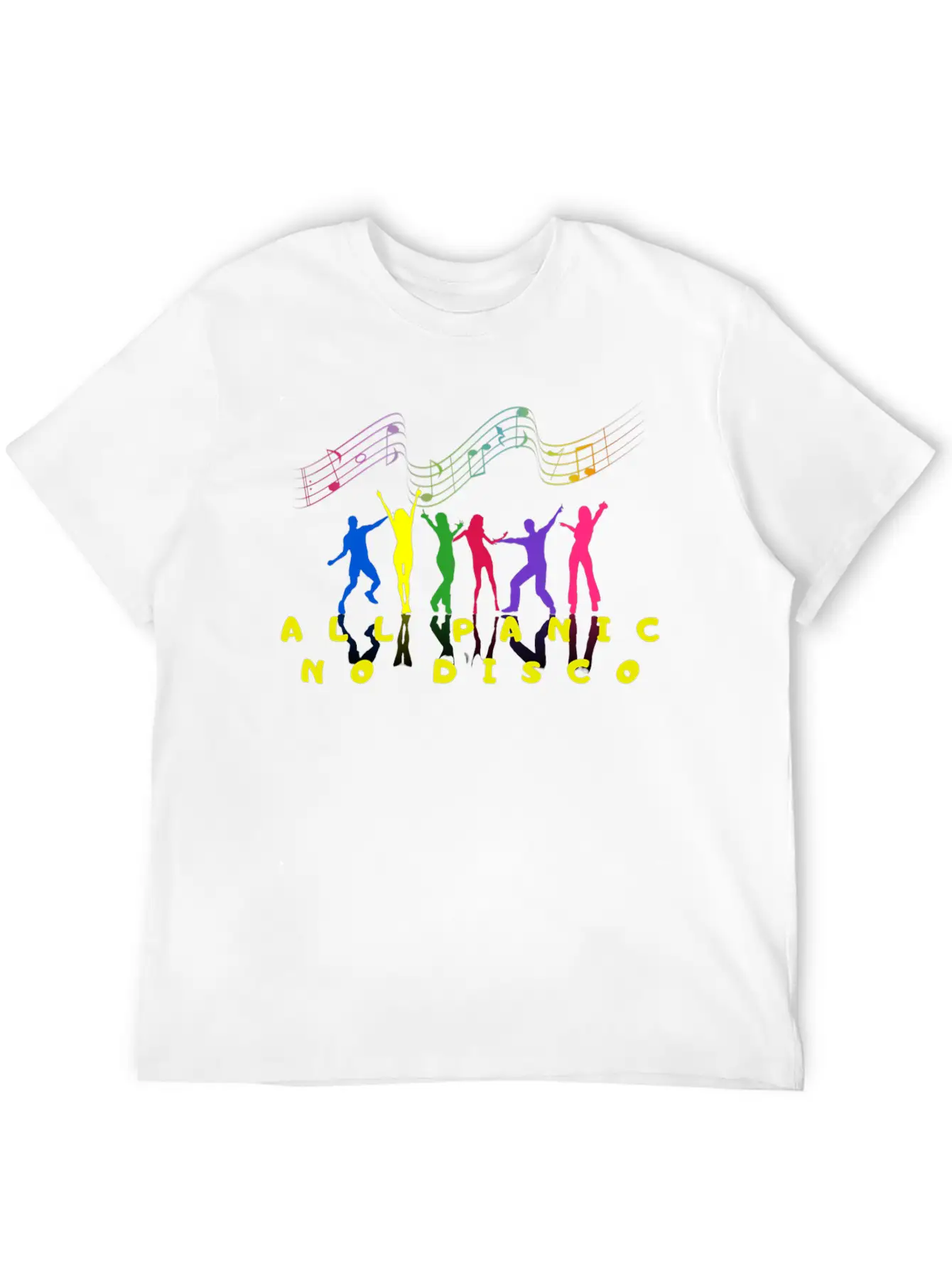 All Panic No Disco Dancing Timeless Short Sleeve Tee – Comfy And Minimalist Design