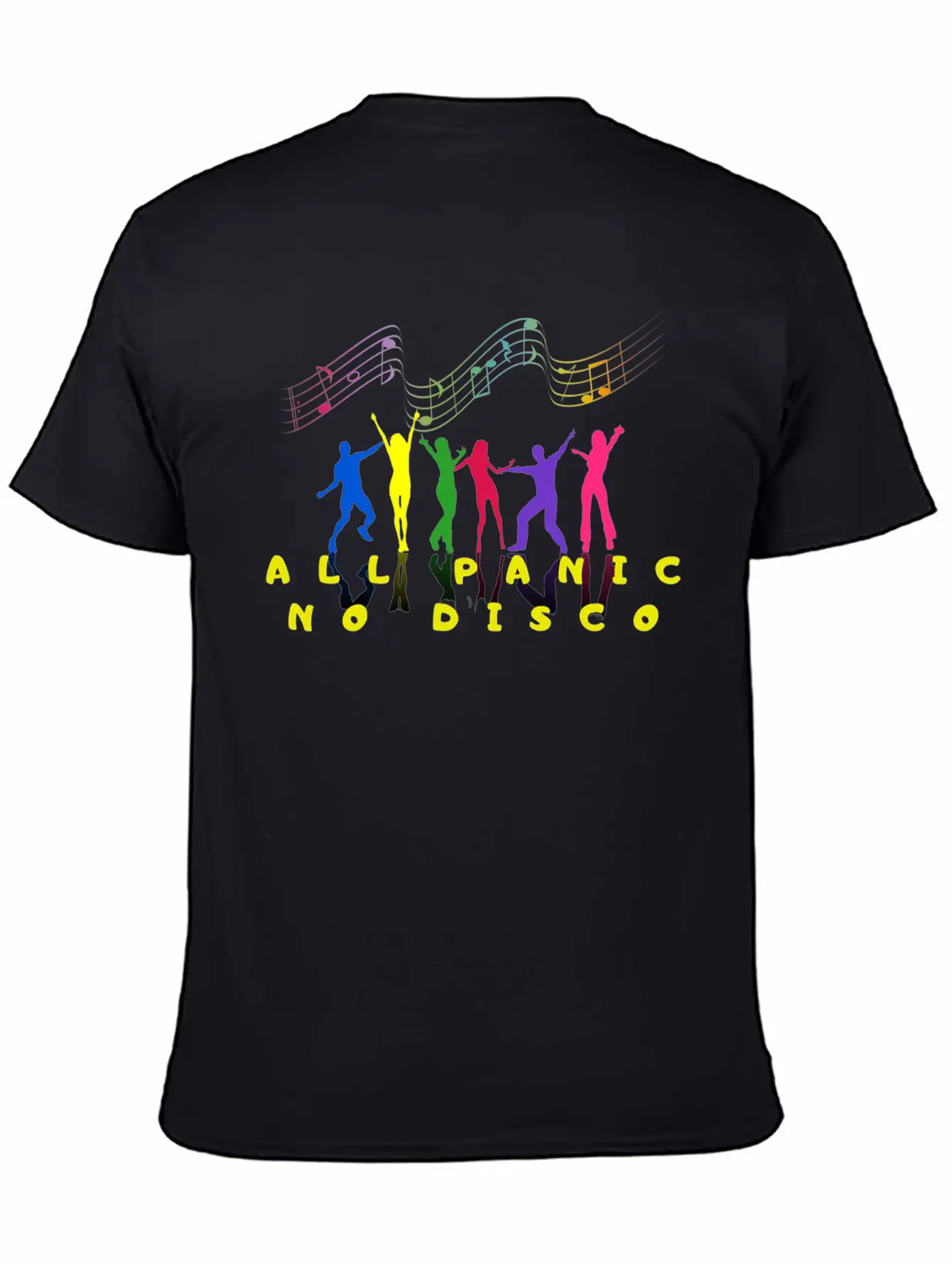 All Panic No Disco Dancing Timeless Short Sleeve Tee – Comfy And Minimalist Design