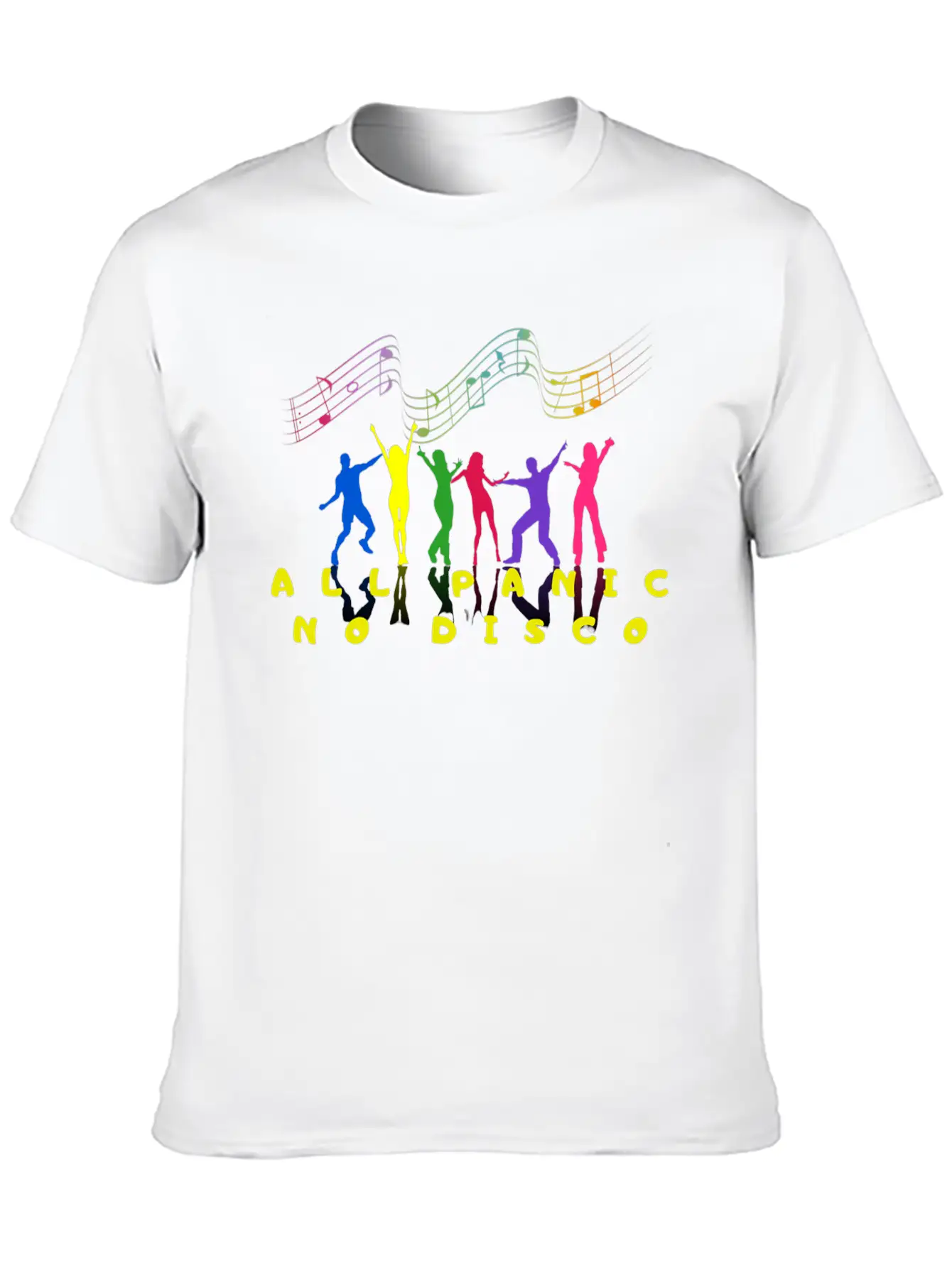All Panic No Disco Dancing Timeless Short Sleeve Tee – Comfy And Minimalist Design